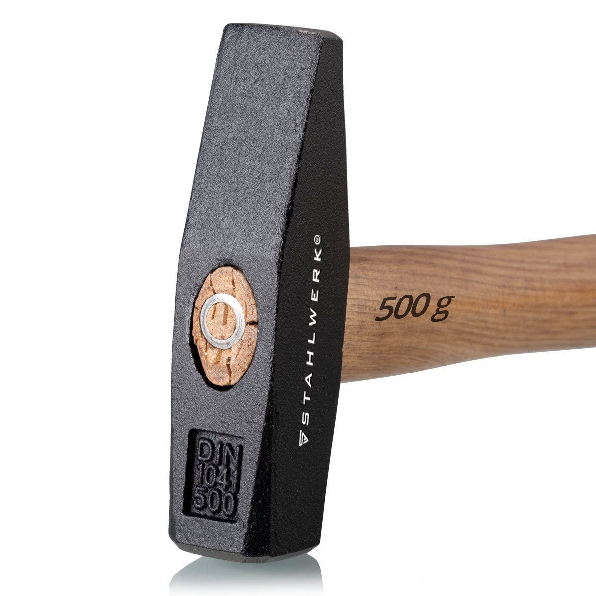 hochwertig STAHLWERK gefertigt Schlosserhammer 500 1-St) Hammer Hammer (Packung, g