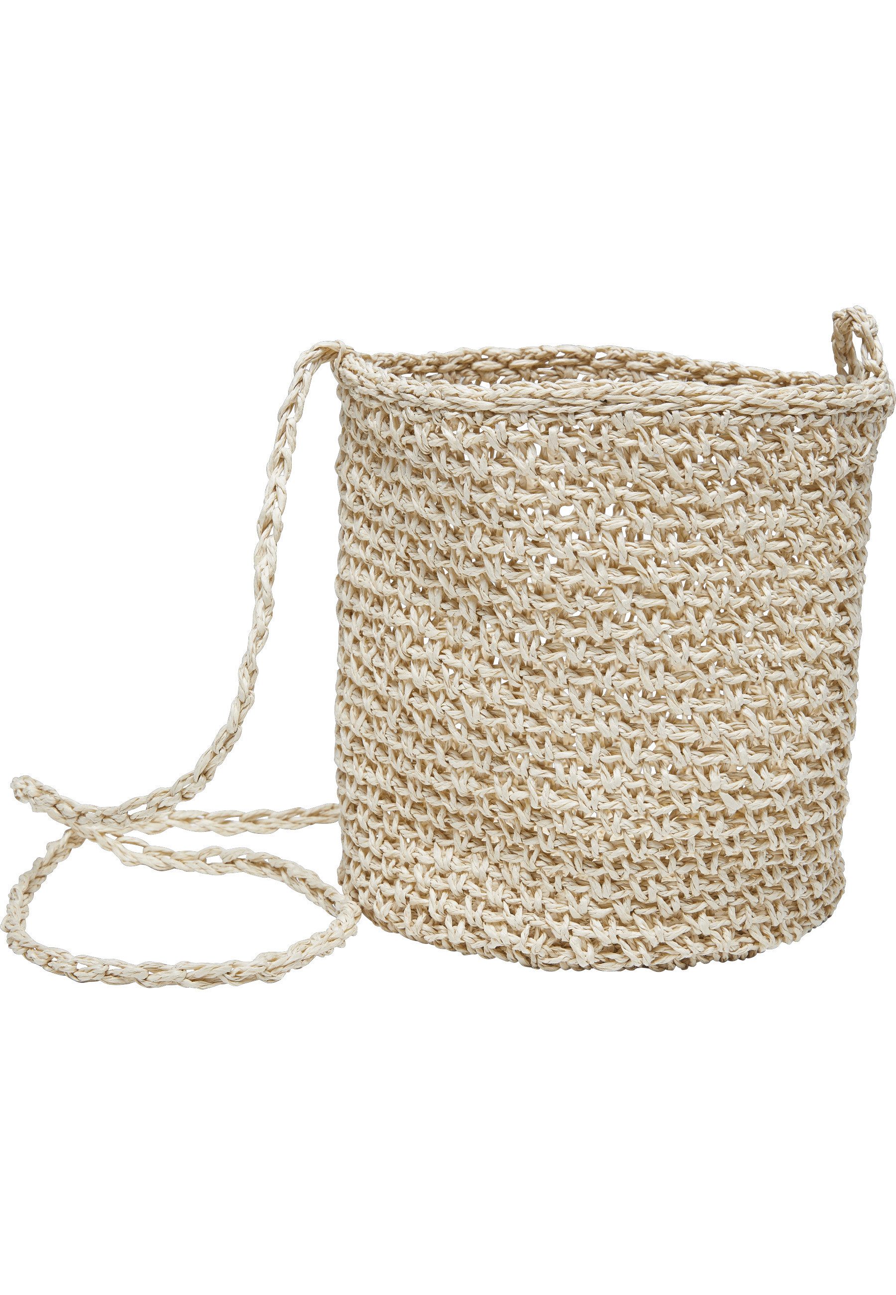 URBAN CLASSICS Bauchtasche Urban Classics Unisex Mini Nature Bast Crossbody Bag