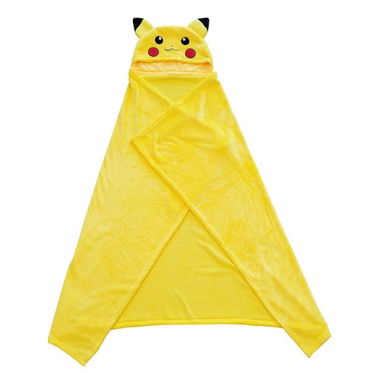 POKÉMON Poncho Kapuzendecke Kinder 120x150 cm Coral Kuscheldecke weich mit Kapuze (1-St)