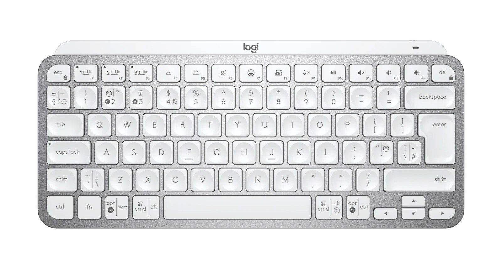 Logitech MX Keys Mini for Business Tastatur Bluetooth -Englisch UK (QWERTY) Wireless-Tastatur
