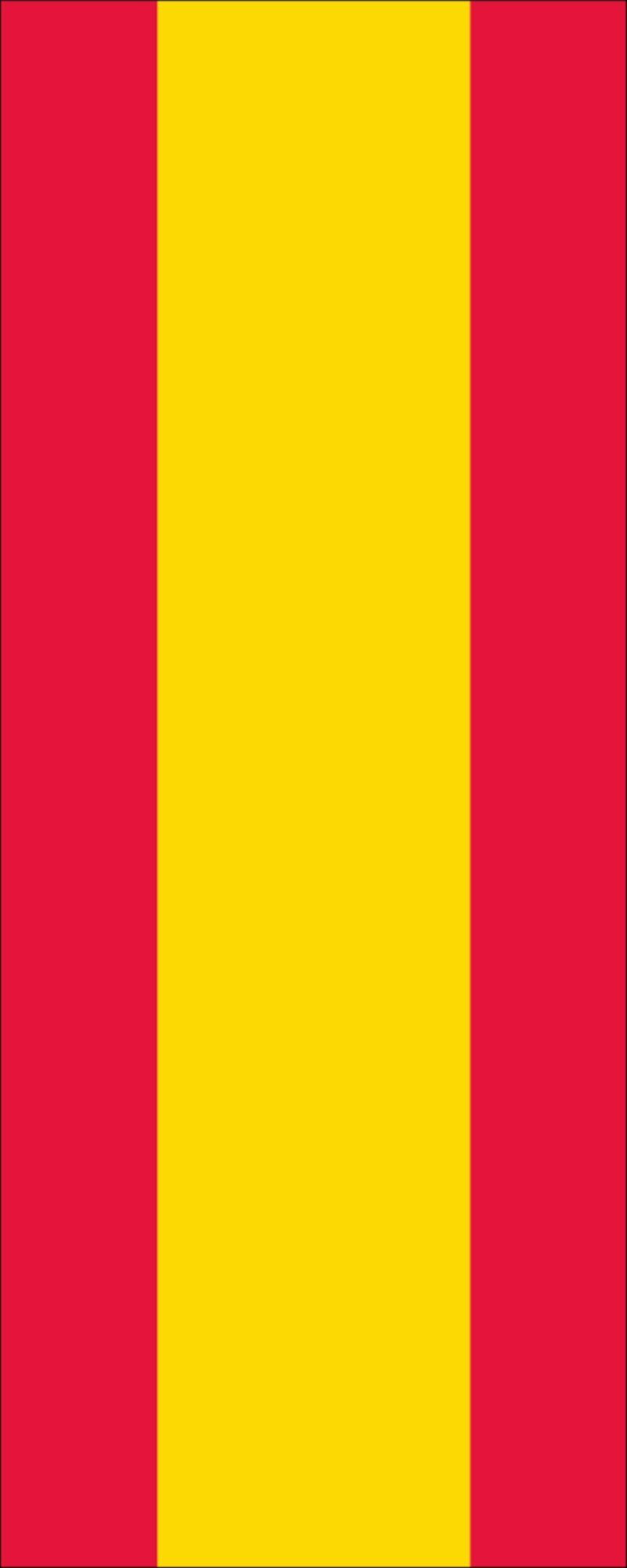 flaggenmeer Flagge Spanien 160 g/m² Hochformat