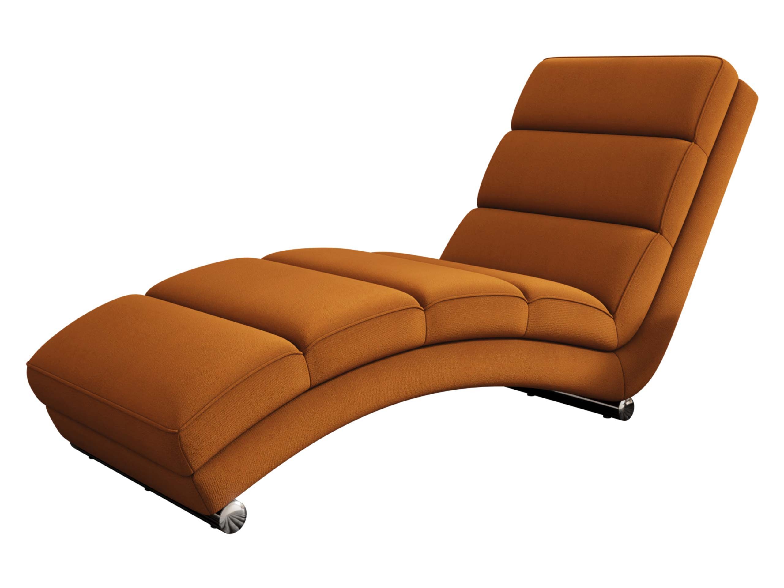 MIRJAN24 Sessel Holiday, mit verchromte Füße, 180x62x84 cm