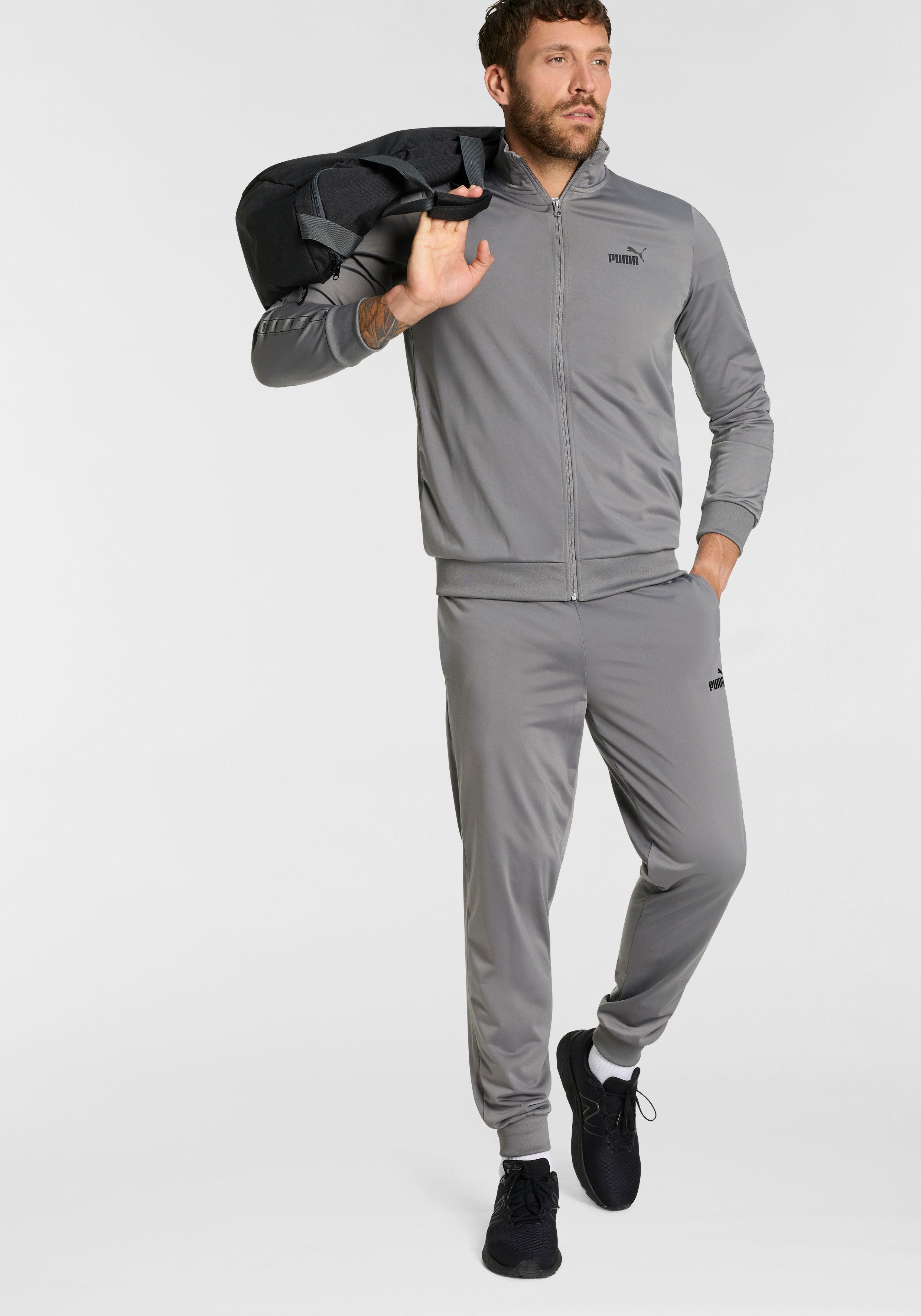 PUMA Trainingsanzug POLY TAPE SUIT (2-tlg)
