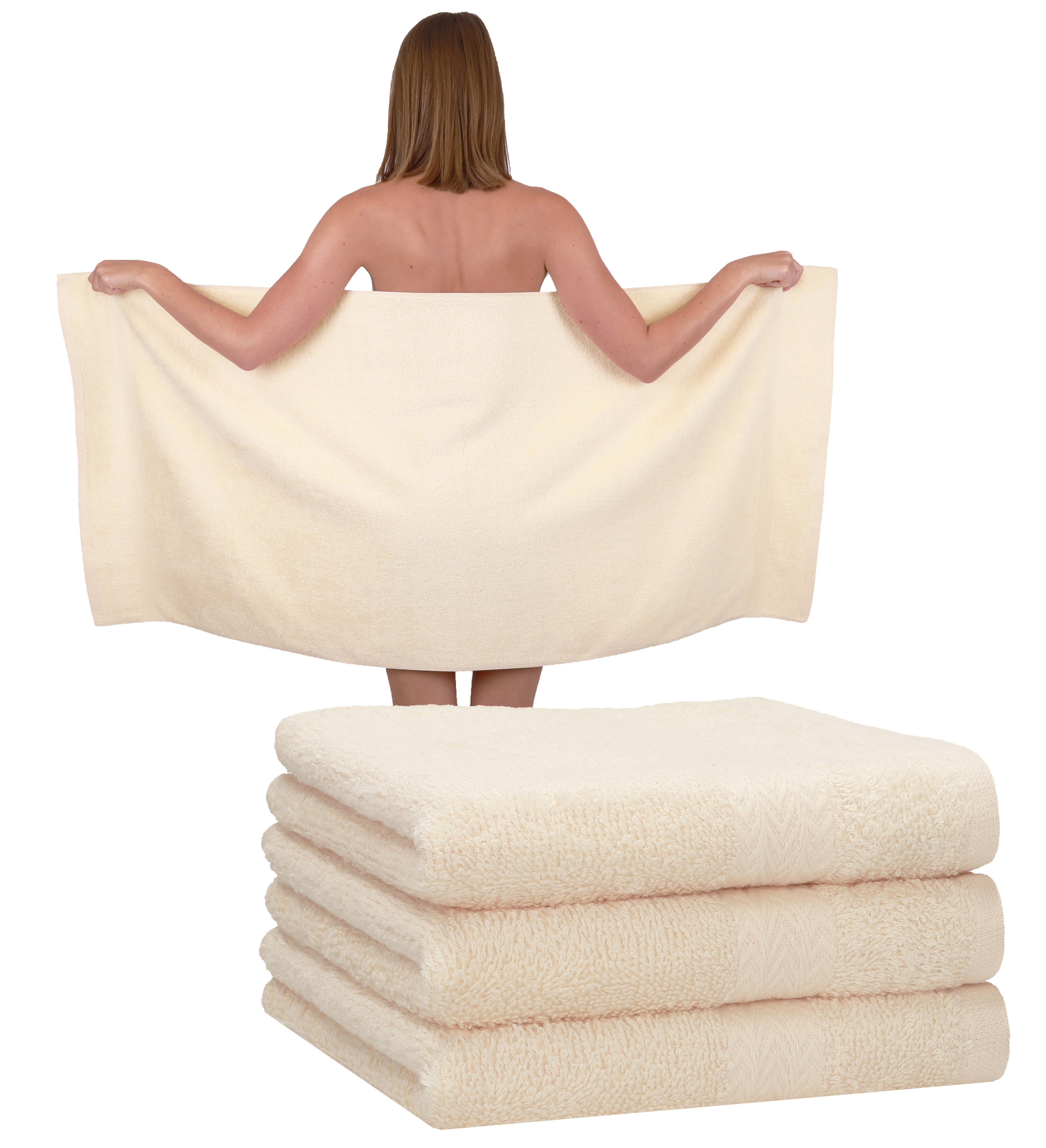 Betz Duschtücher 4 Stück Duschtücher 70x140 günstig online kaufen