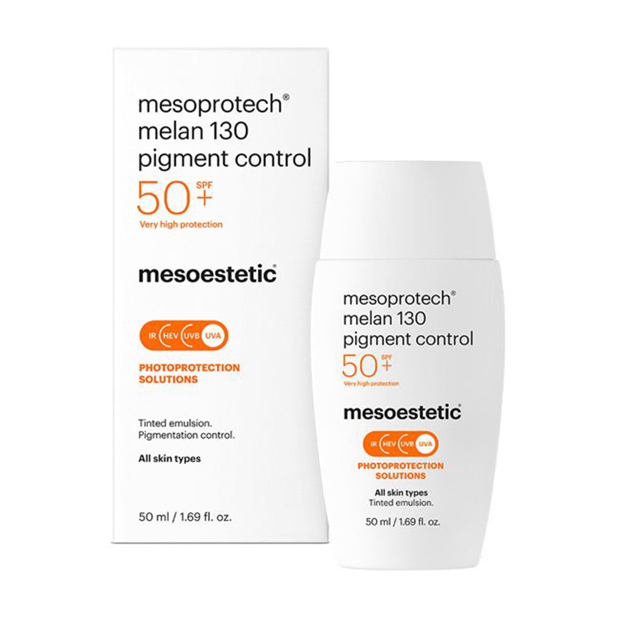 MESOESTETIC® Sonnenschutzcreme MESOESTETIC MESOPROTECH® MELAN 130 PIGMENT CONTROL SPF 50+ 1-tlg. mehr