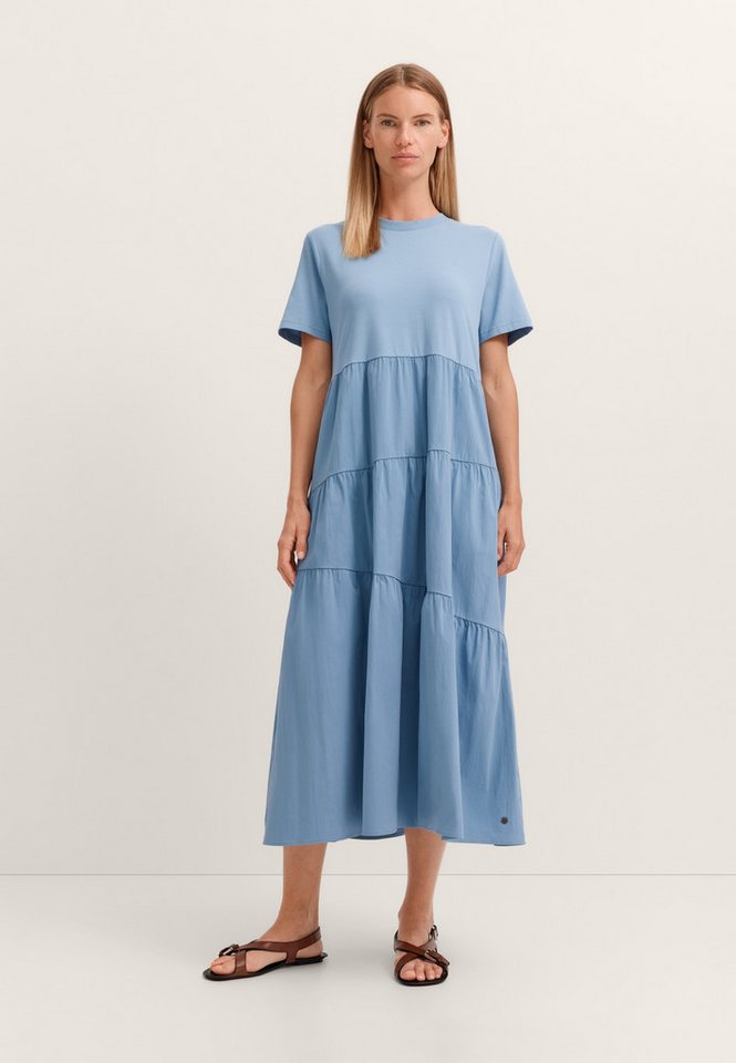 bugatti Sommerkleid Materialmix mit asymmetrischen Raffungen