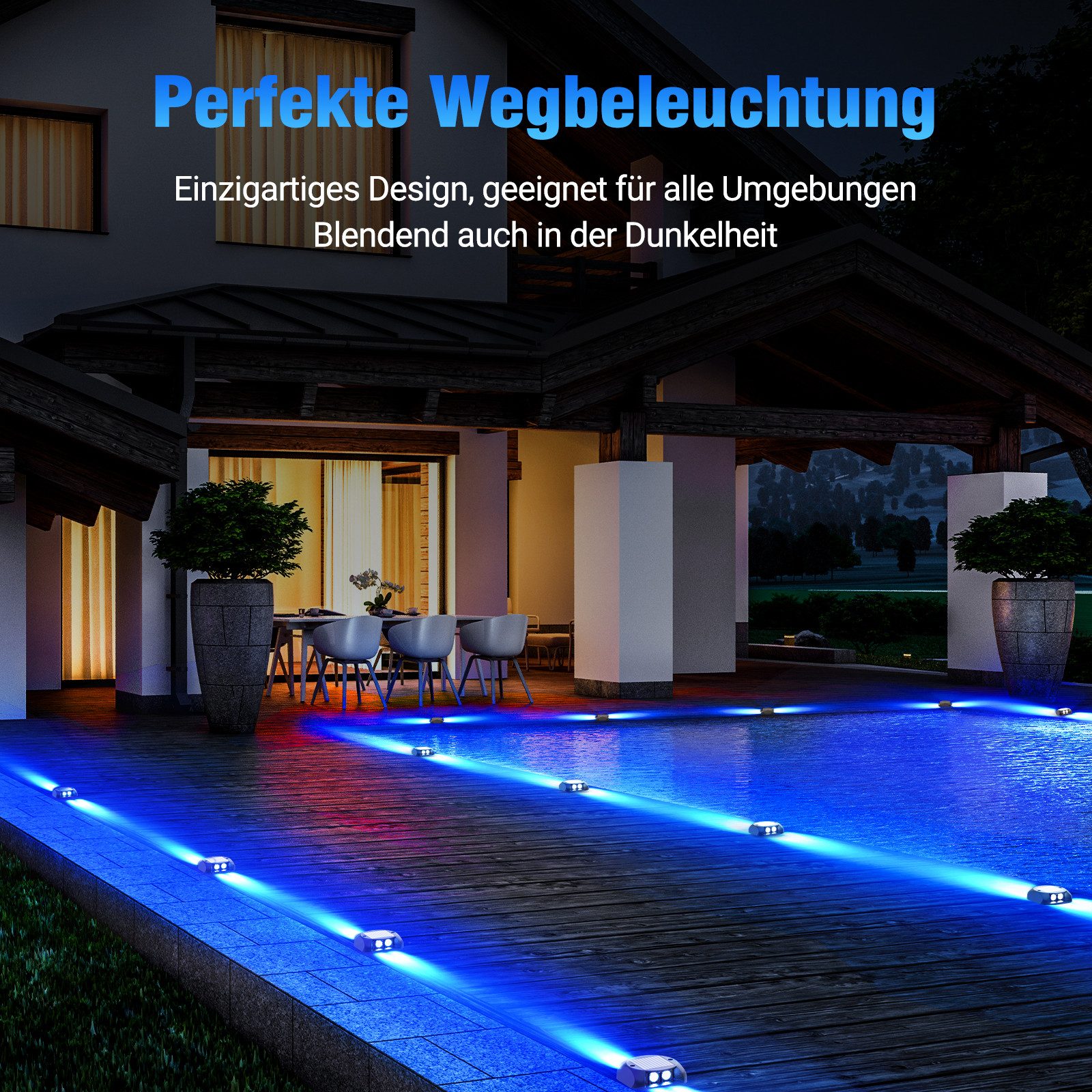 Elegear LED Solarleuchte 4/8 Stück Solarleuchten, günstig online kaufen