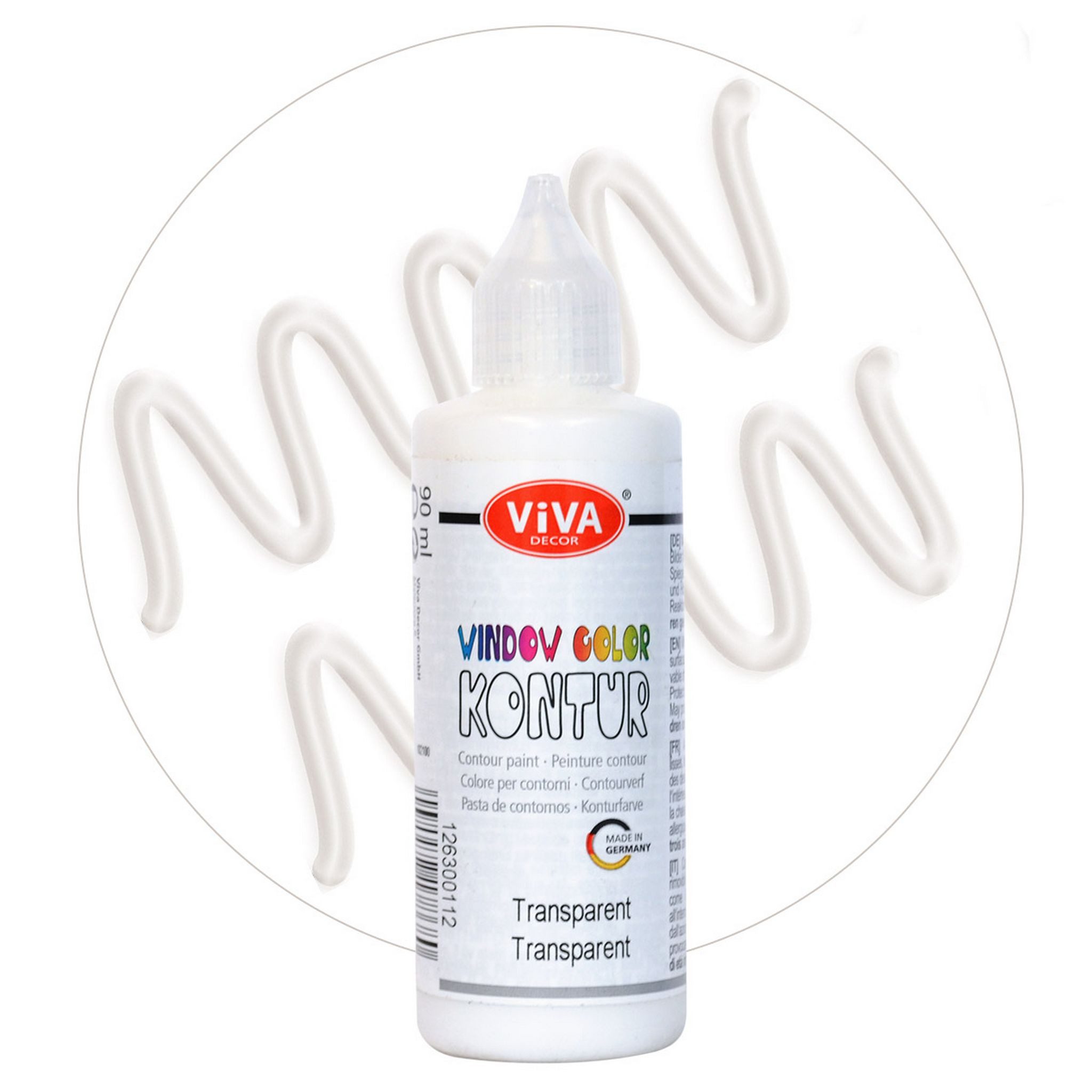 Viva Decor Fensterbild ViVA DECOR Window Color KONTUR 80ml, Transparent