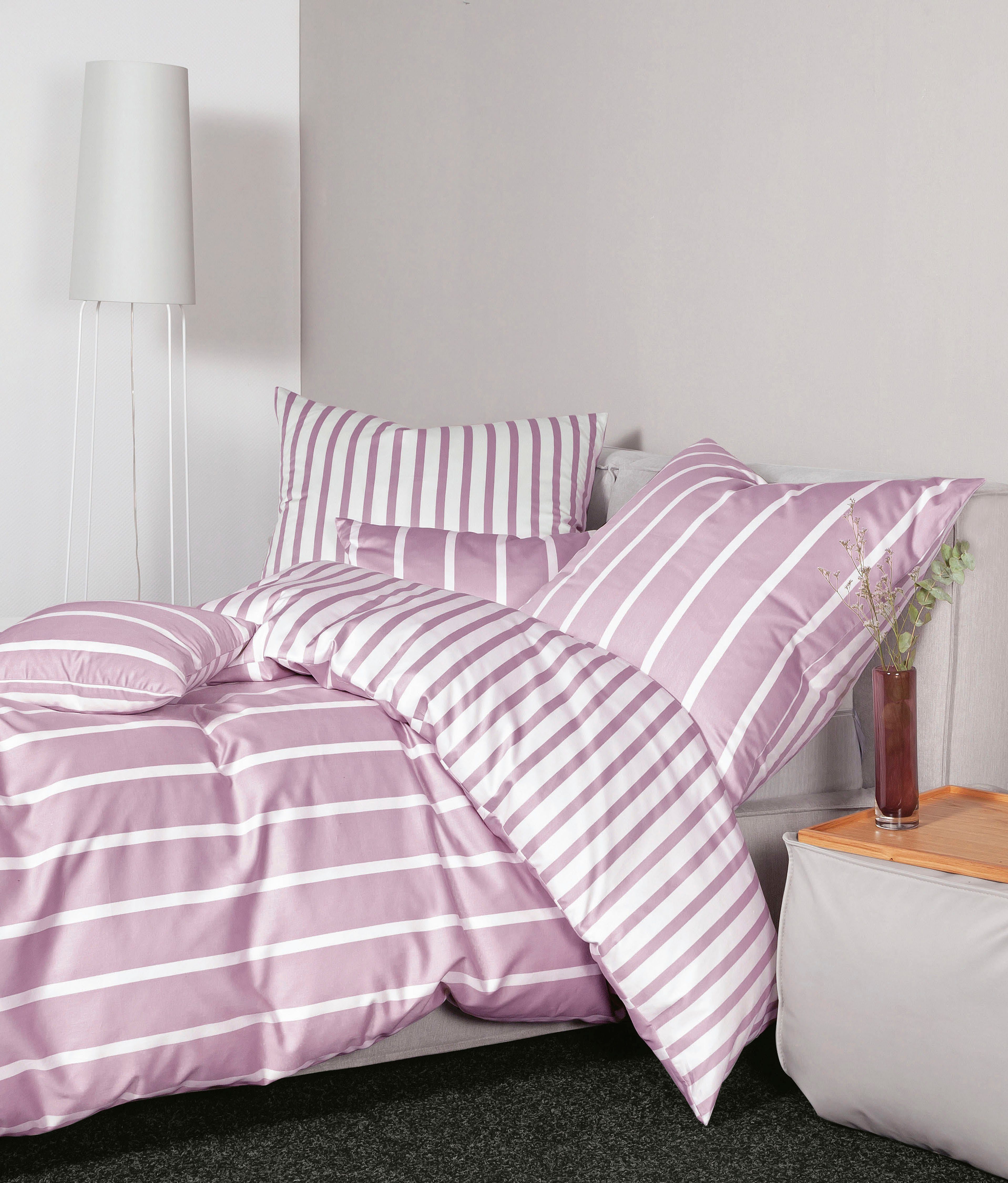 Janine Kissenbezug Mako-Satin Kissenhülle 40 x günstig online kaufen