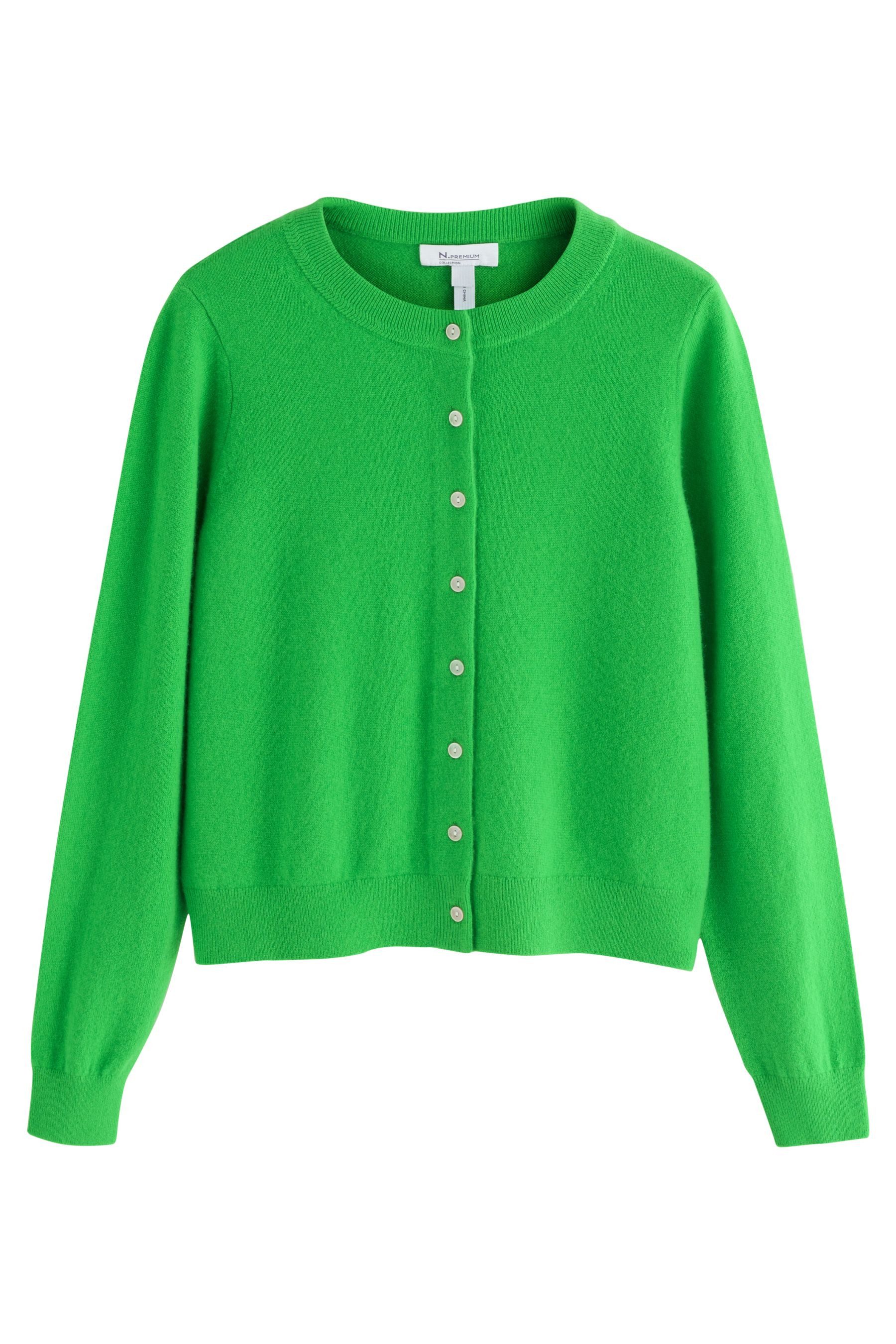 Next Strickjacke Langärmelige Strickjacke aus 100 % Kaschmir (1-tlg) günstig online kaufen