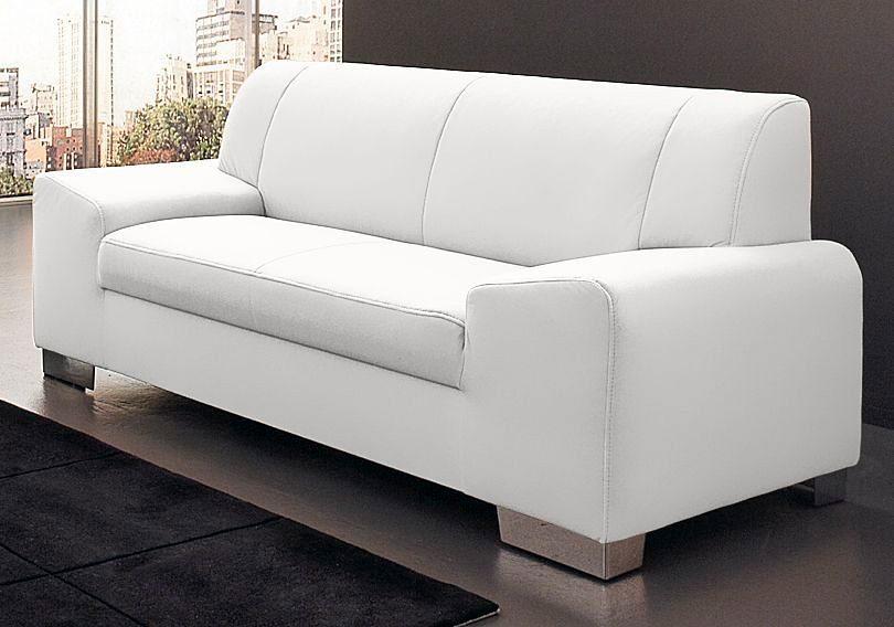 DOMO collection 2-Sitzer Alisson kubische Formensprache mit abgerundeten Details, Breite 164cm, fester Sitzkomfort