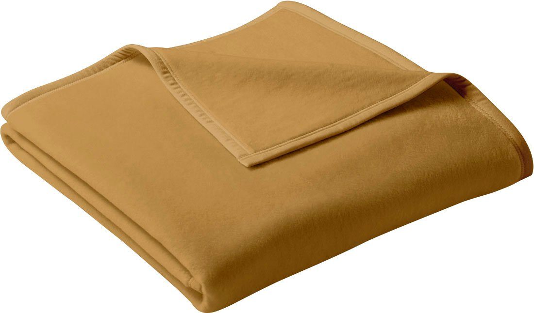 Cotton camel Kuscheldecke Uni Home, im Wohndecke Biederlack, Wohndecke Design,