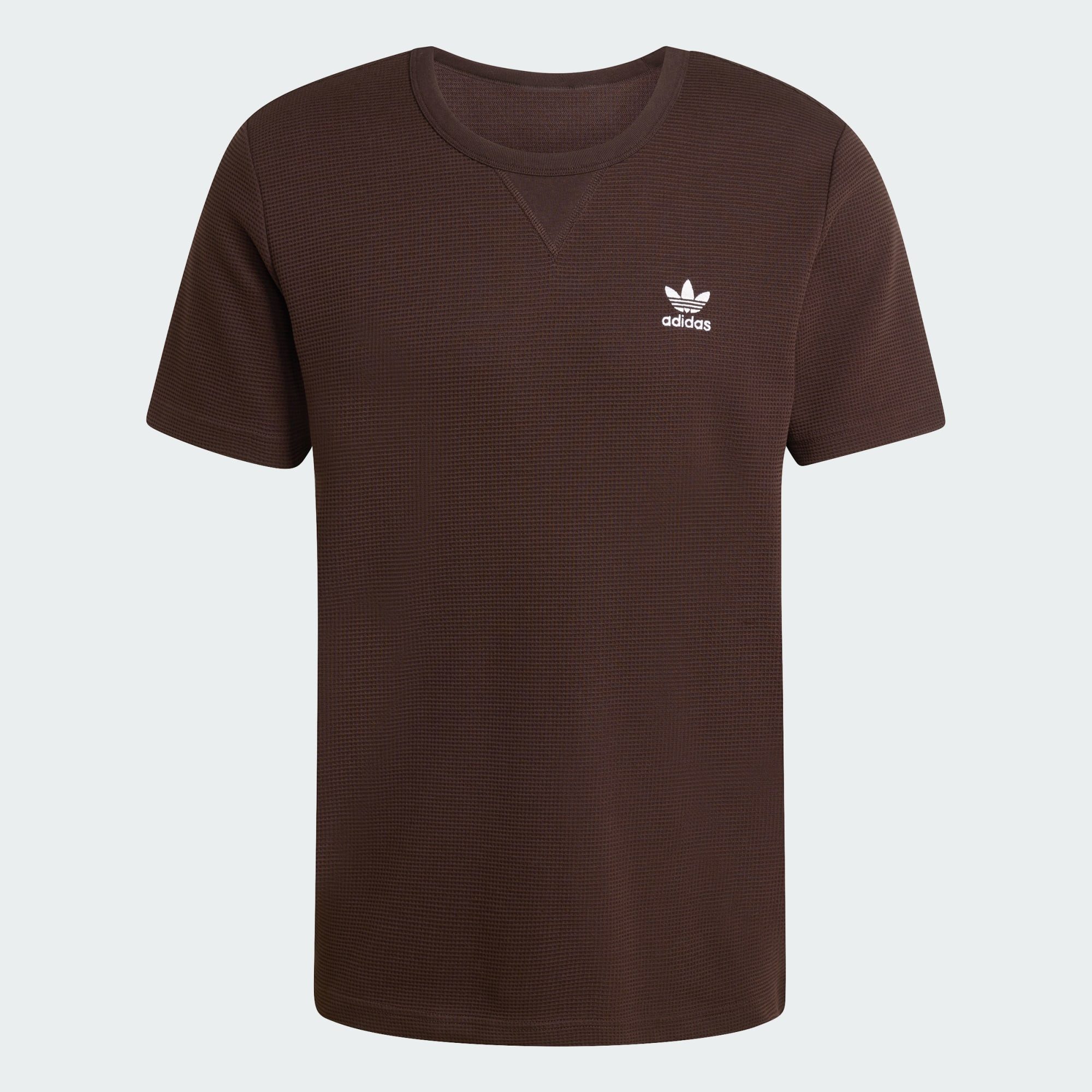 adidas Originals T-Shirt TREFOIL ESSENTIALS, T-SHIRT, WAFFELSTRICK (1-tlg)
