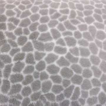 Mars & More Dekokissen Mars & More Kissen Dekokissen Leopard grau weiß 40x60cm, feuerbeständige Füllung
