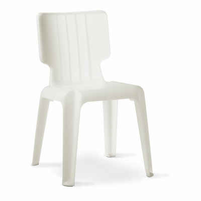 Authentics Stuhl »Wait Weiß Matt«, stapelbar