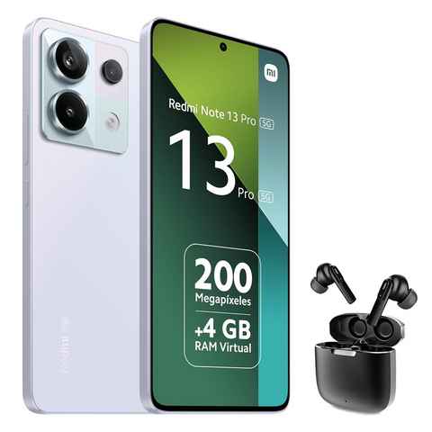 Xiaomi Redmi Note 13 Pro 5G 12+512GB Smartphone & Bluetooth Kopfhörer Handy (6.67 Zoll, 512 GB Speicherplatz, 200 MP Kamera)