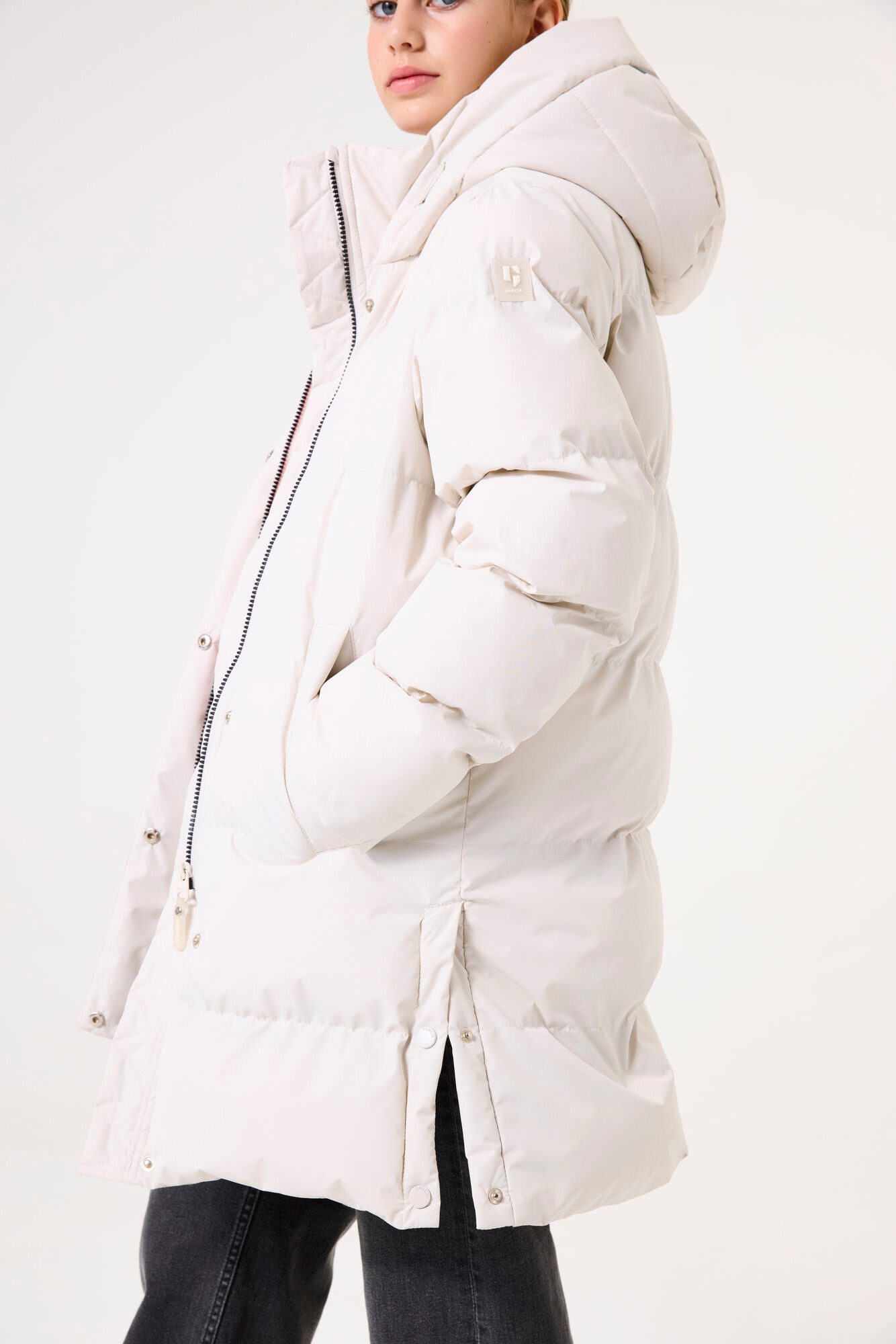 Garcia Wintermantel im trendigen Steppdesign