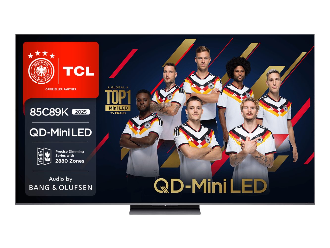 TCL 85C89KX7 QLED Mini LED-Fernseher (85 Zoll, 4K Ultra HD)