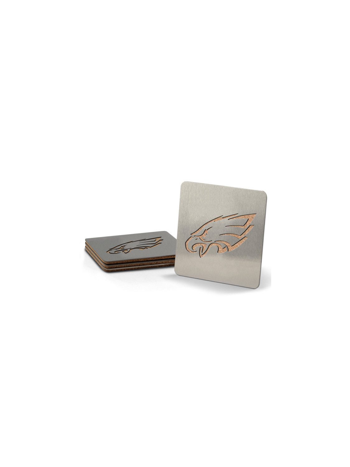 Philadelphia Eagles Getränkeuntersetzer Philadelphia Eagles Boaster Coaster 4er-Set