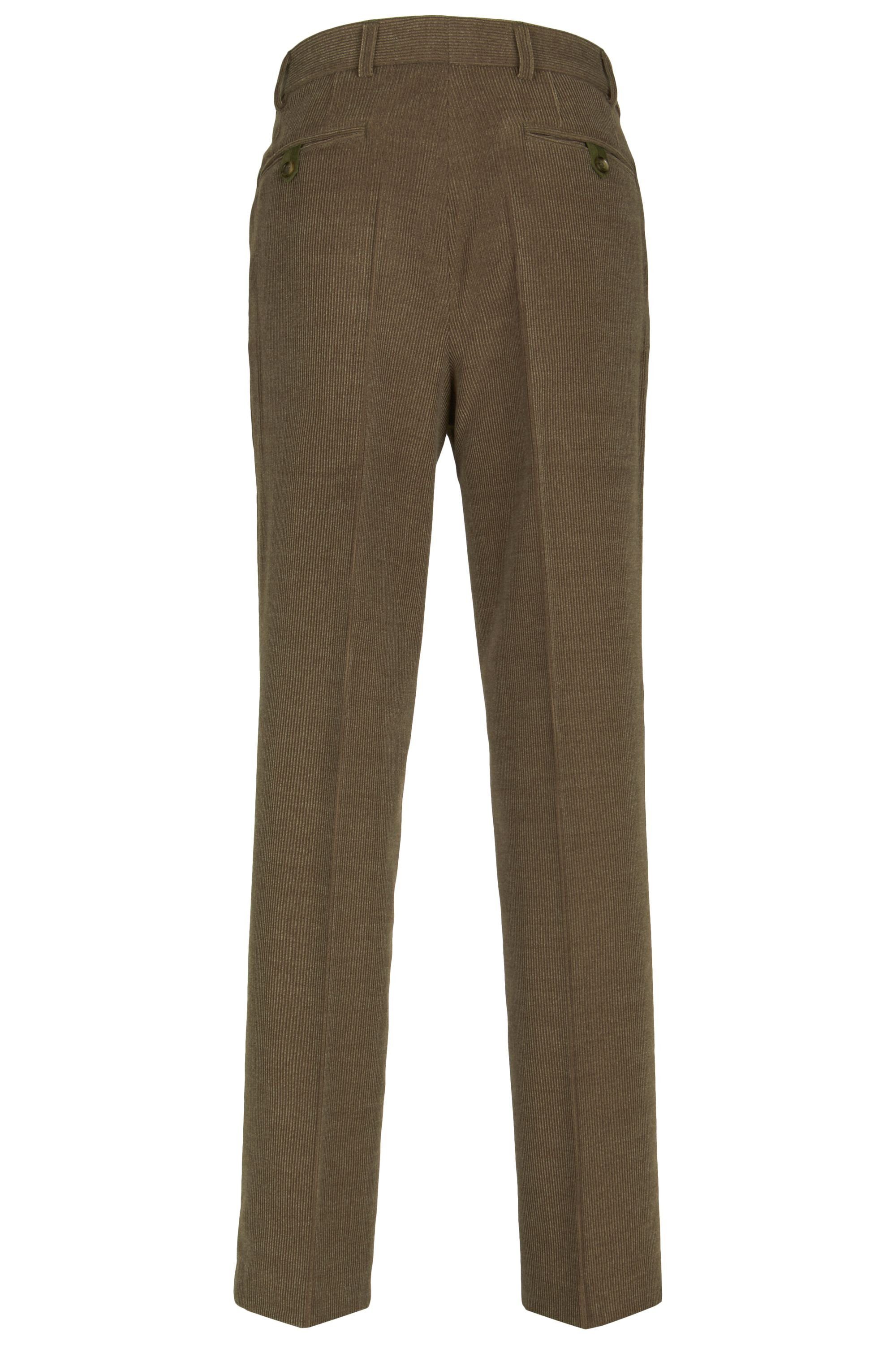 aubi: 3/4-Hose aubi Perfect Fit Herren Hose Schurwoll Cord Stretch Modell 29