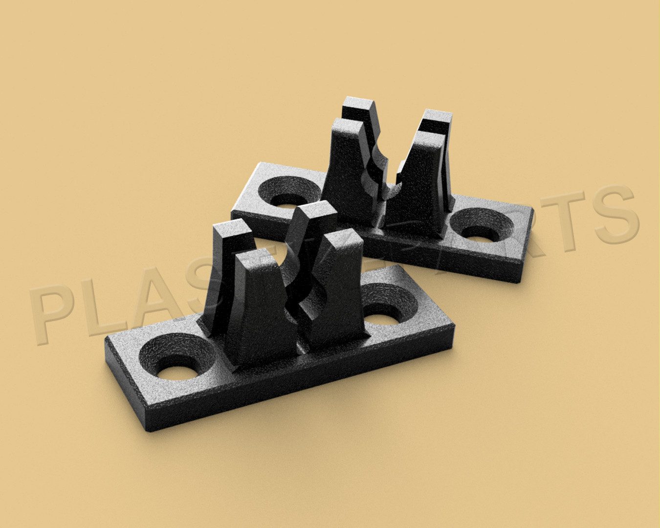 Plastik Parts Dachdurchführung Aufnahme Halter Dachluke Gasdruckdämpfer IHC IH XL 3233680 R4, ABS