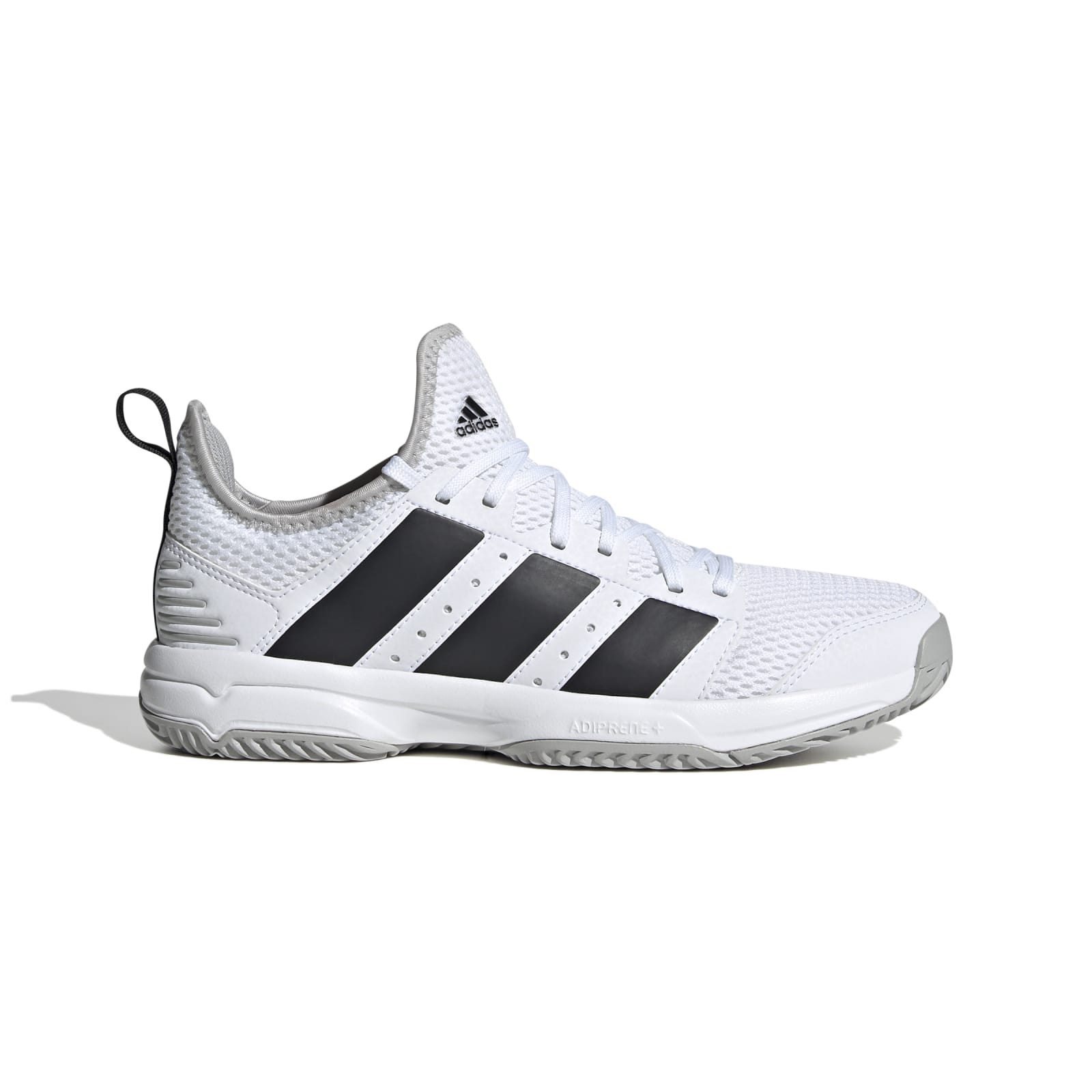 adidas Performance Hallen-Indoorschuhe Stabil #22 weiss Kinder Badmintonschuh