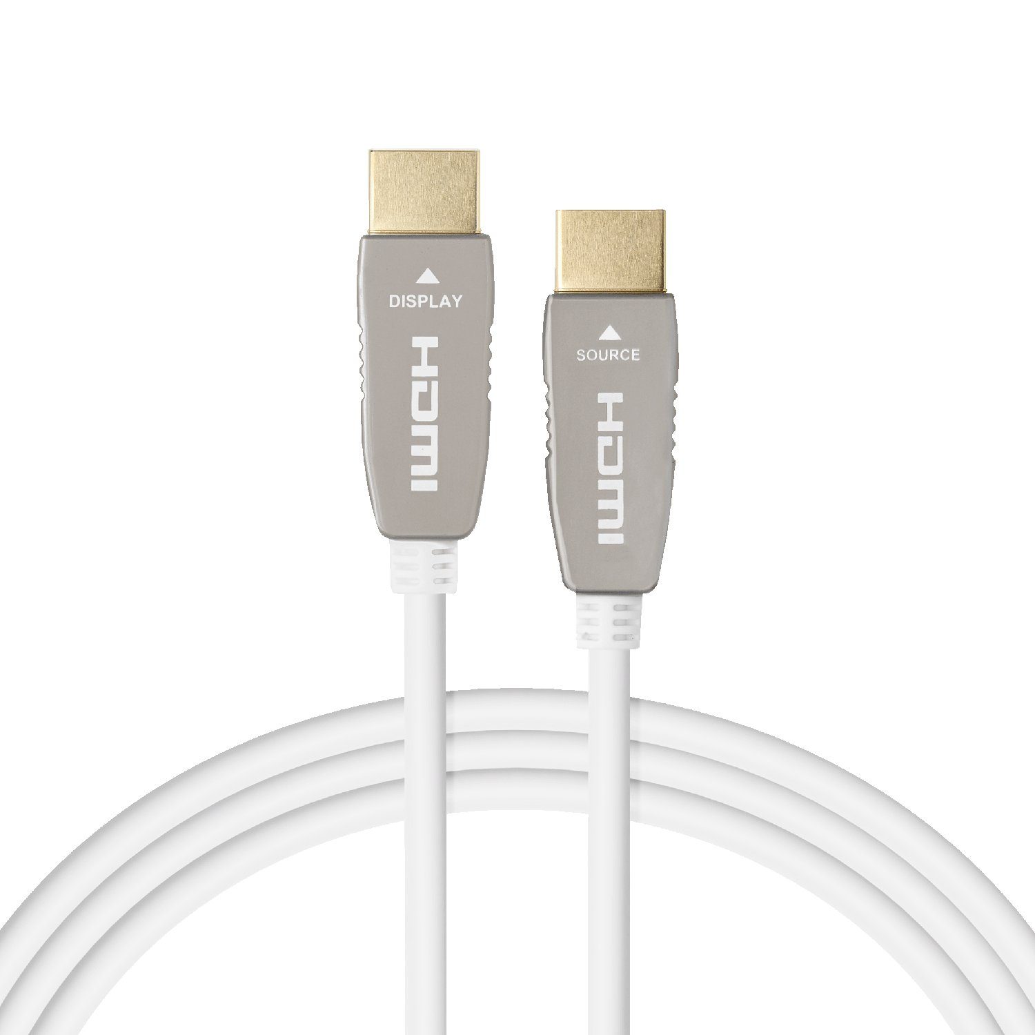 Celexon Aktives UHD Optical Fibre HDMI 2.0b Kabel HDMI-Kabel, (2000 cm), unempfindlich gegen äußere Störeinflüsse