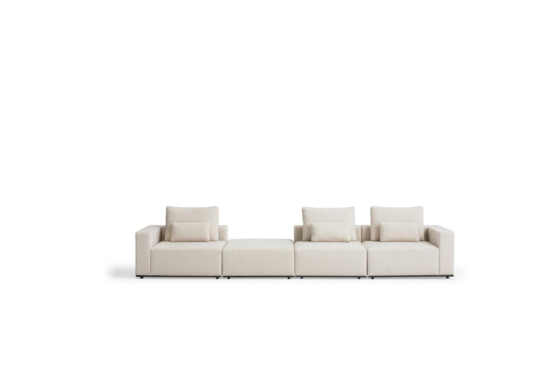 JVmoebel Big-Sofa Luxus Sechssitzer 4 Couch Wohngruppe, Teile, Europe in Moderne Made Eckwohngruppe