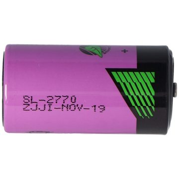 Tadiran SL-2770 Sonnenschein Inorganic Lithium Battery SL-770, SL-770/S Stand Batterie, (3,6 V)