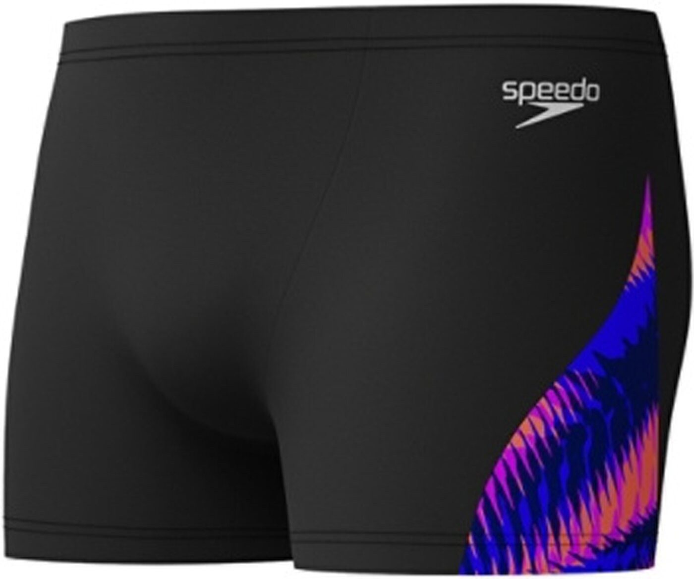 Speedo Badeshorts Mens Allover Digital V-Cut Aquashort Razor Sharp - Diva