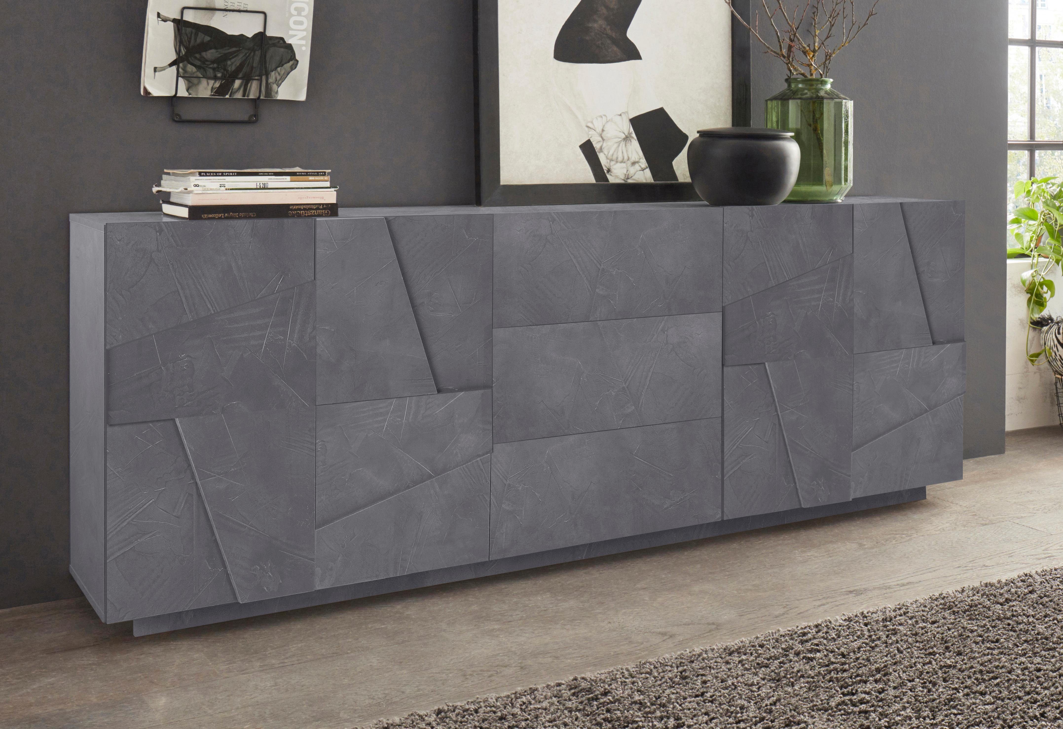Home affaire Sideboard PING, Breite 224 cm