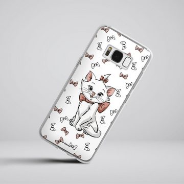 DeinDesign Handyhülle »Aristocats Marie Disney Katze Marie Shy«, Samsung Galaxy S8 Silikon Hülle Bumper Case Handy Schutzhülle