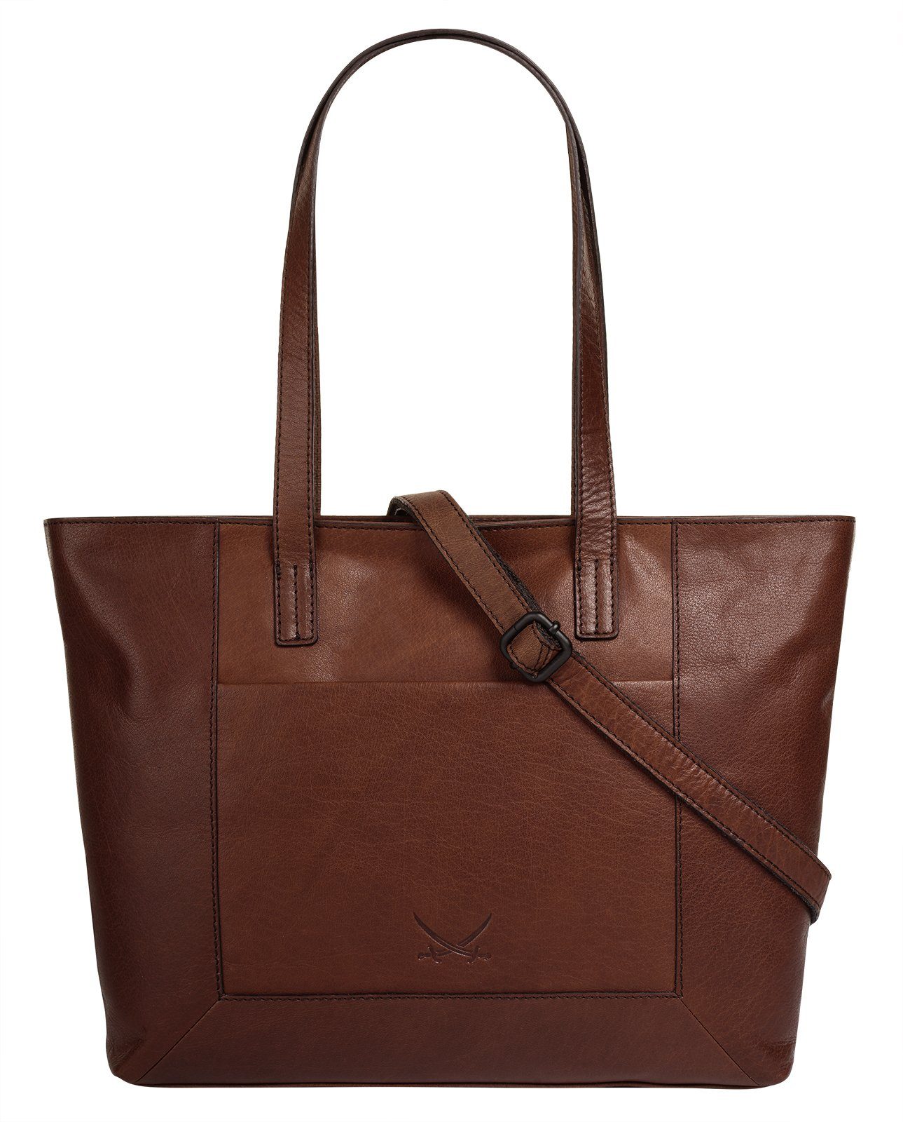 Sansibar Shopper, echt Leder