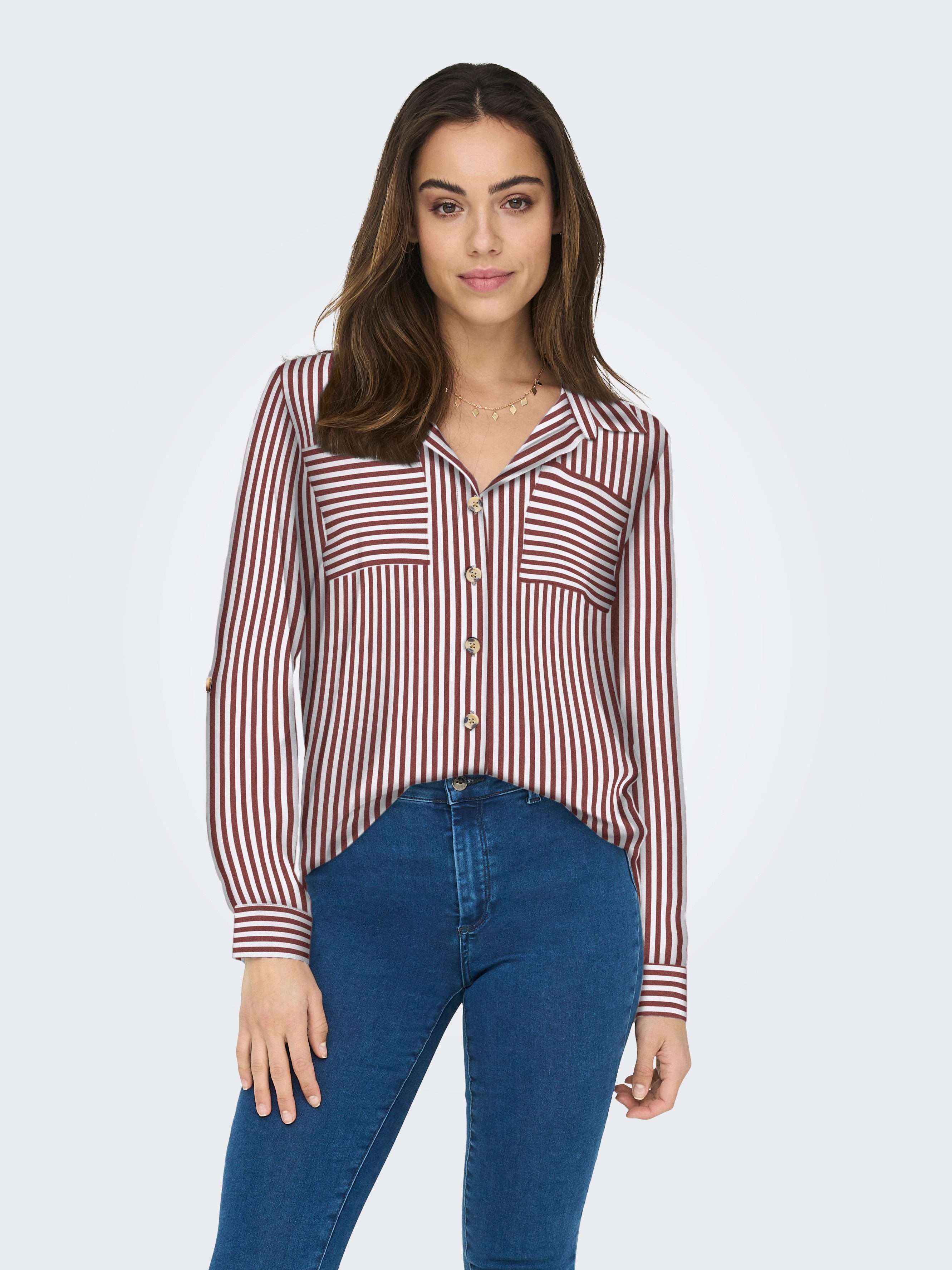 ONLY Hemdbluse ONLYASMIN SHIRT L/S WVN günstig online kaufen