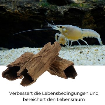 GarPet Aquariendeko Aquarium Deko Ablaich Höhle Laich Röhre Wurzel Ast Holz Fisch Wels