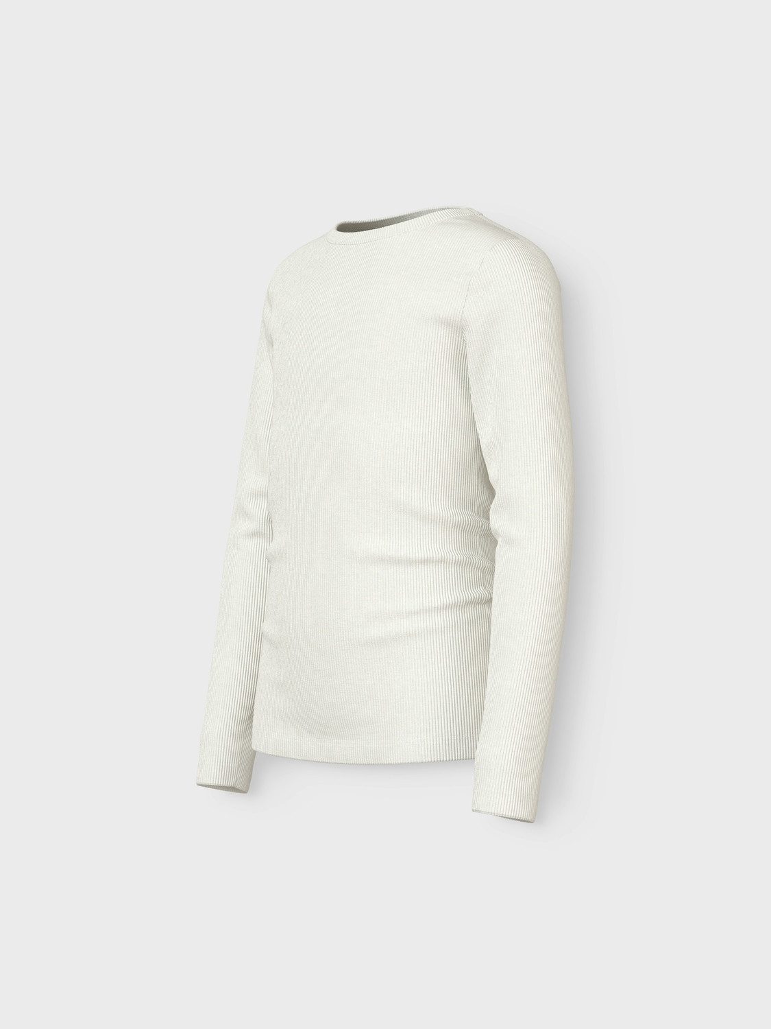Name It Langarmshirt NKFNAKAL LS TOP NOOS in Basic-Form und leicht gerippter Qualität