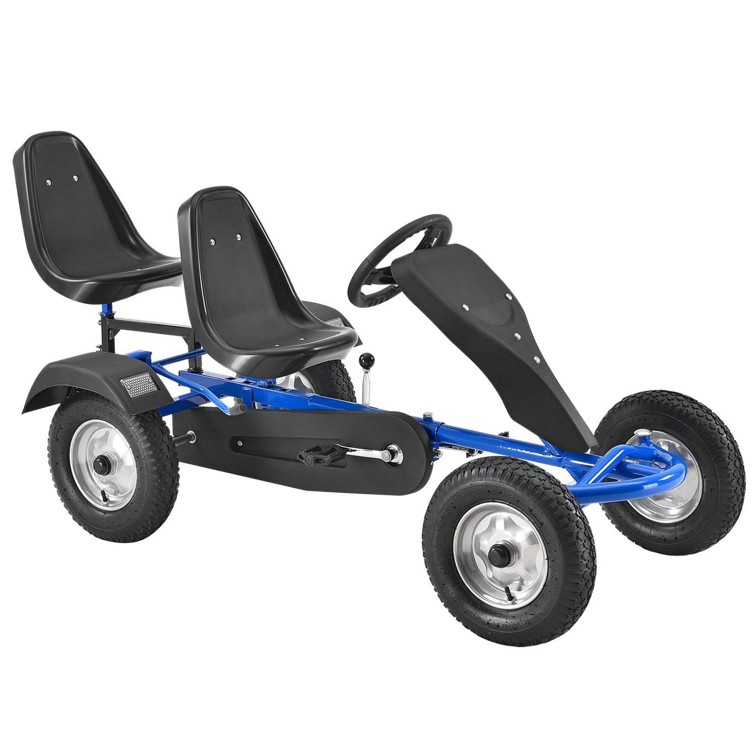 ArtSport Go-Kart »GoKart«, 2-Sitzer mit Schalensitzen, Luftreifen &  Stahl-Felgen