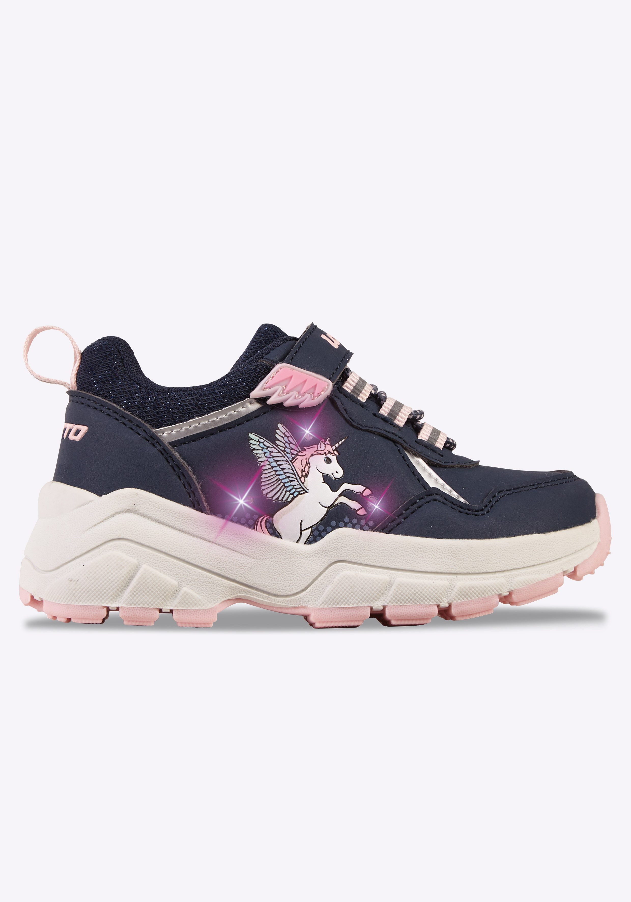 Lotto Sneaker mit coolem Blinkeffekt