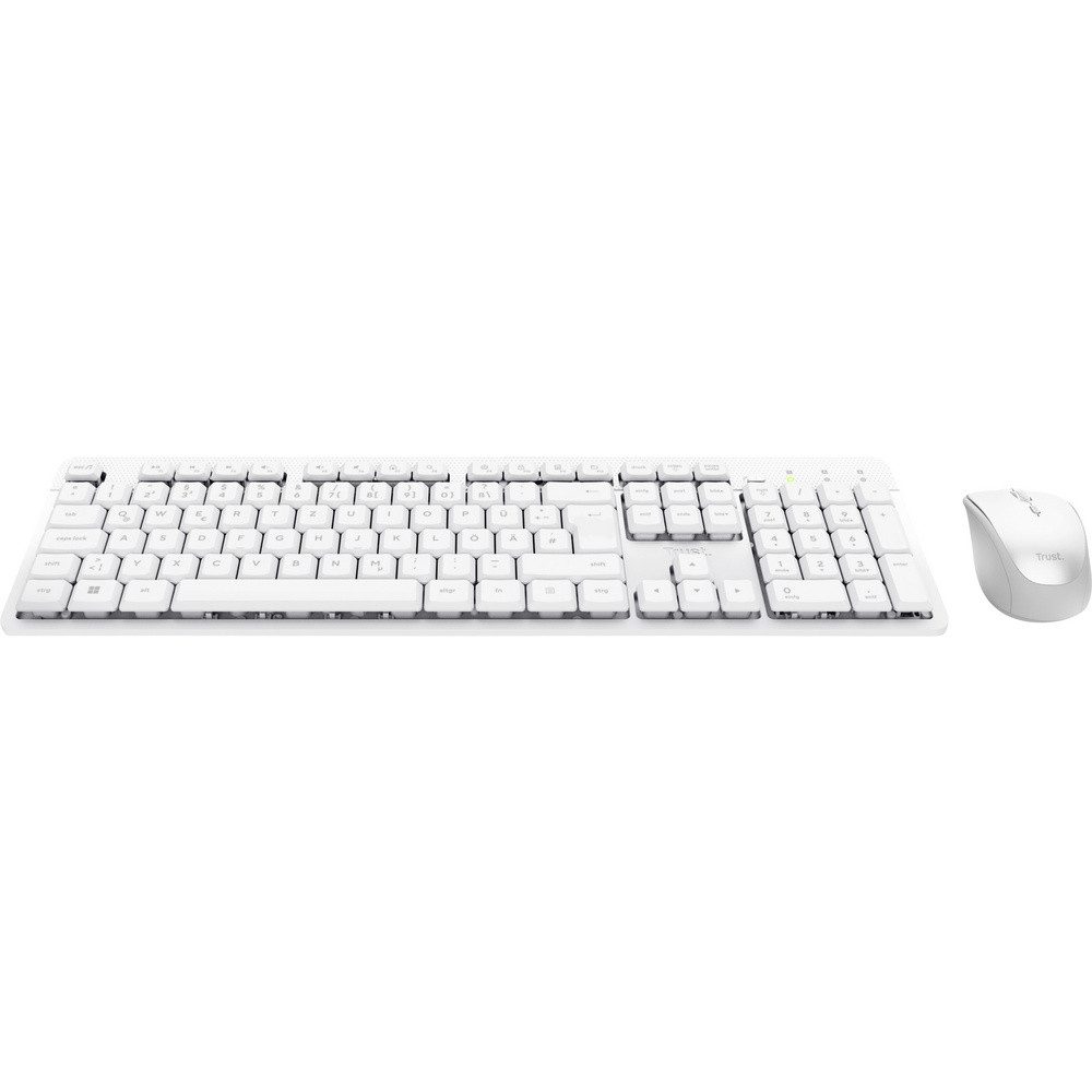 Trust ODY II WL KEYBOARD & MOUSE Kabellos, USB Tastatur, Maus-Set We Tastatur- und Maus-Set