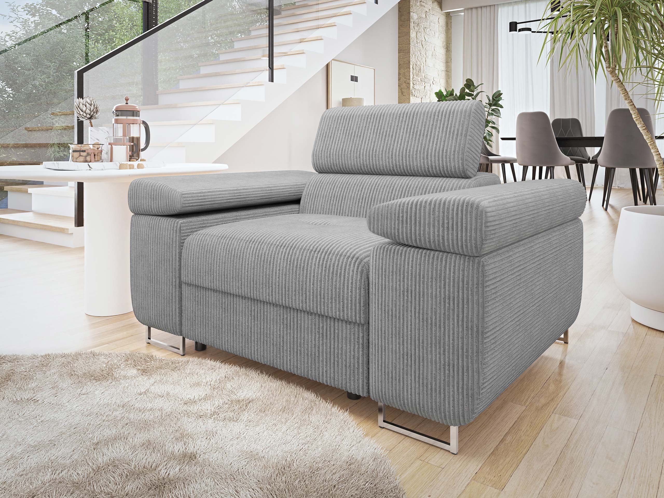 MIRJAN24 Sessel Torezio Cord, Einstellbare Kopfstützen, günstig online kaufen