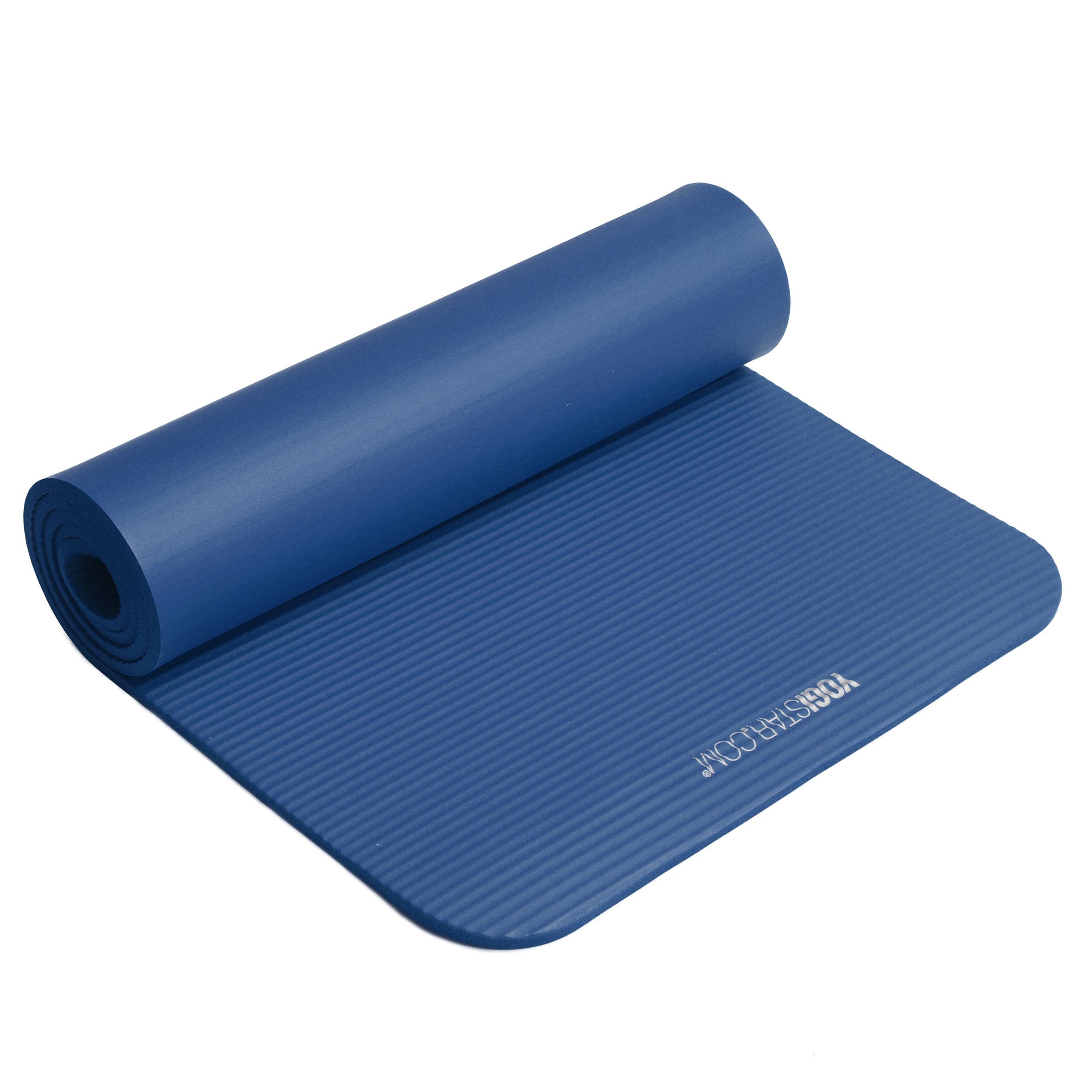 Yogistar Fitnessmatte Fitnessmatte Gym (Standard, 1-St., Standard) blau