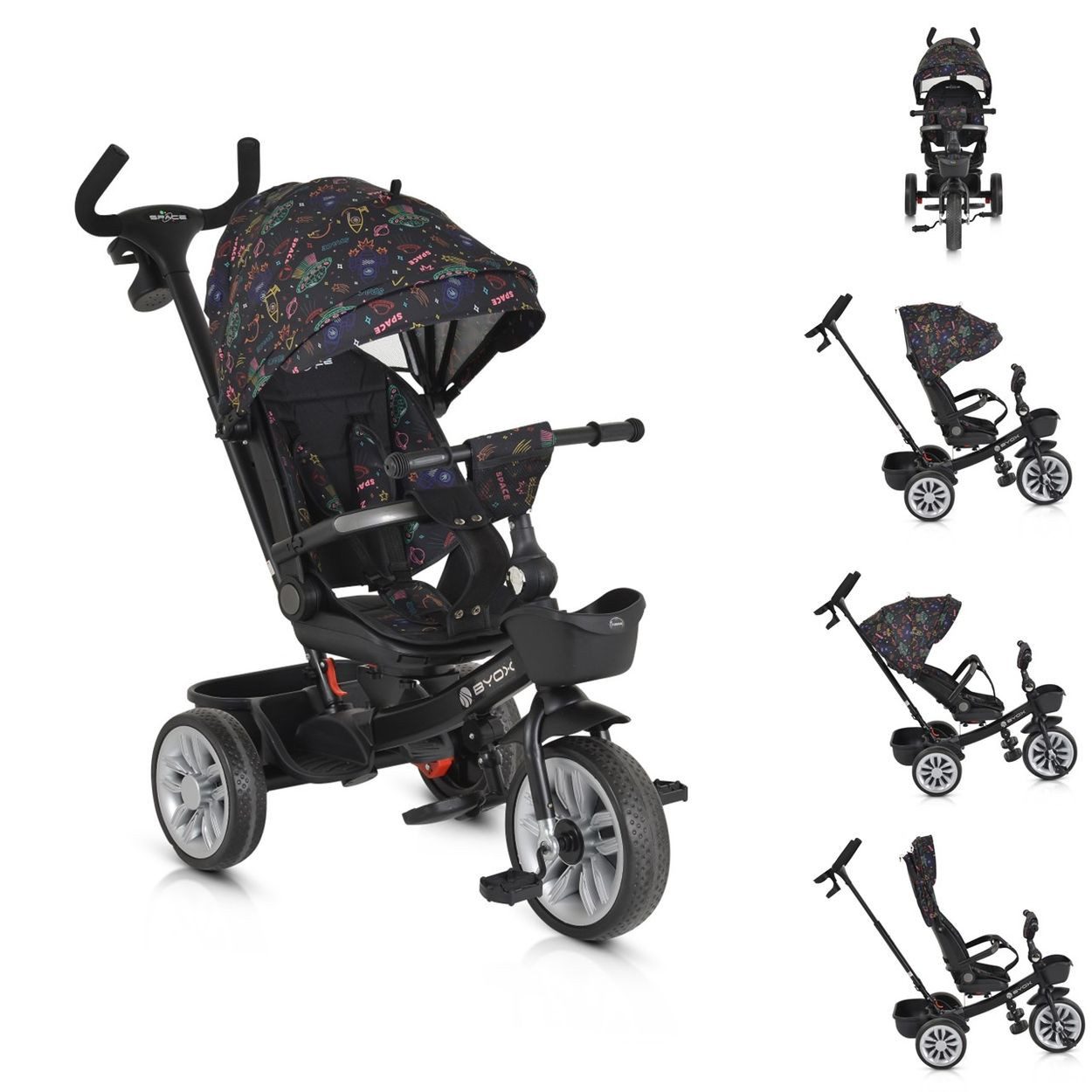 Byox Dreirad Tricycle Space 3 in günstig online kaufen
