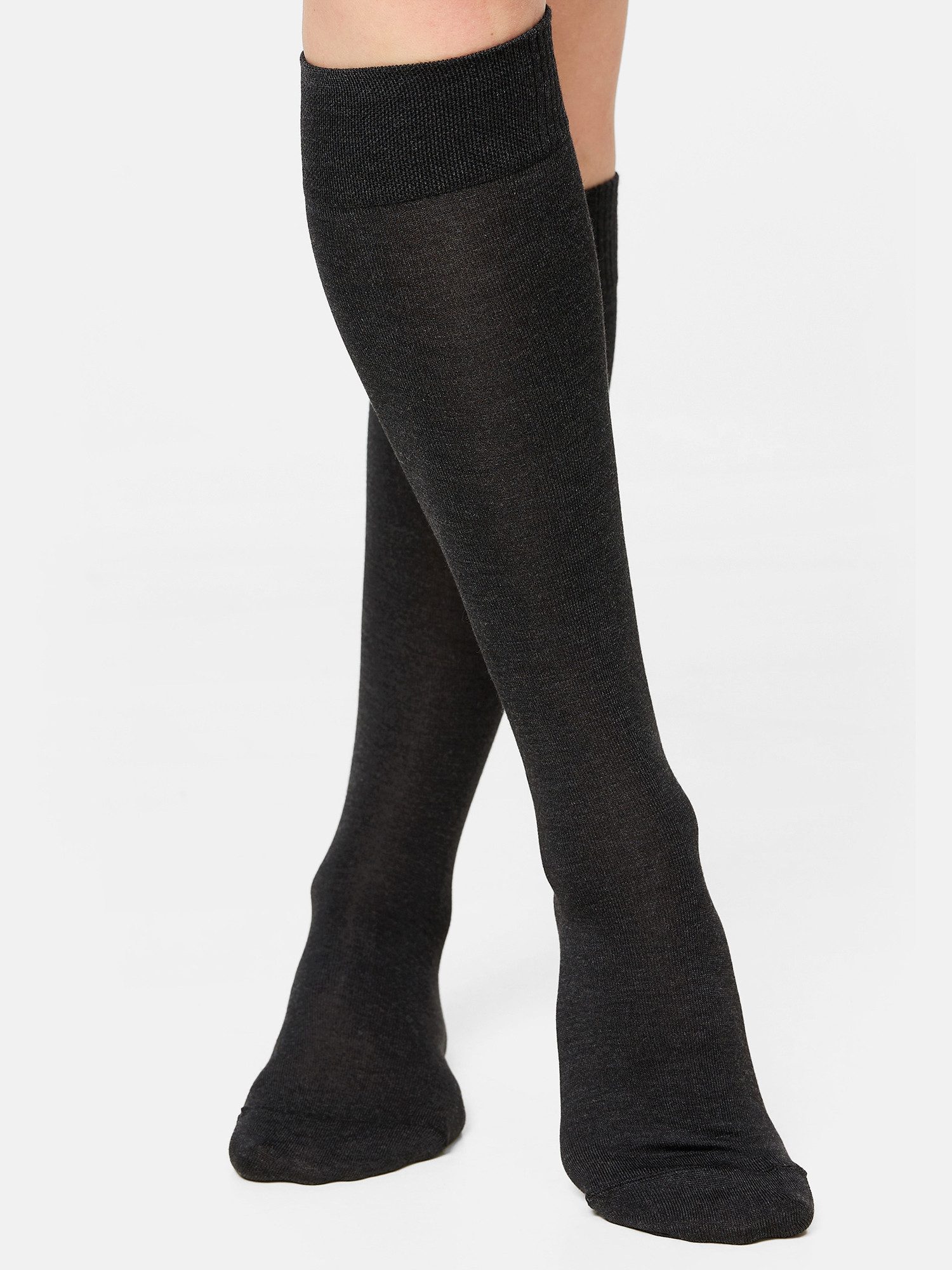 Nur Die Kniestrümpfe Bambus Damen (1er/3er/6er/9er Pack, 1-Paar) Knie-strümpfe thermo-socken overknee