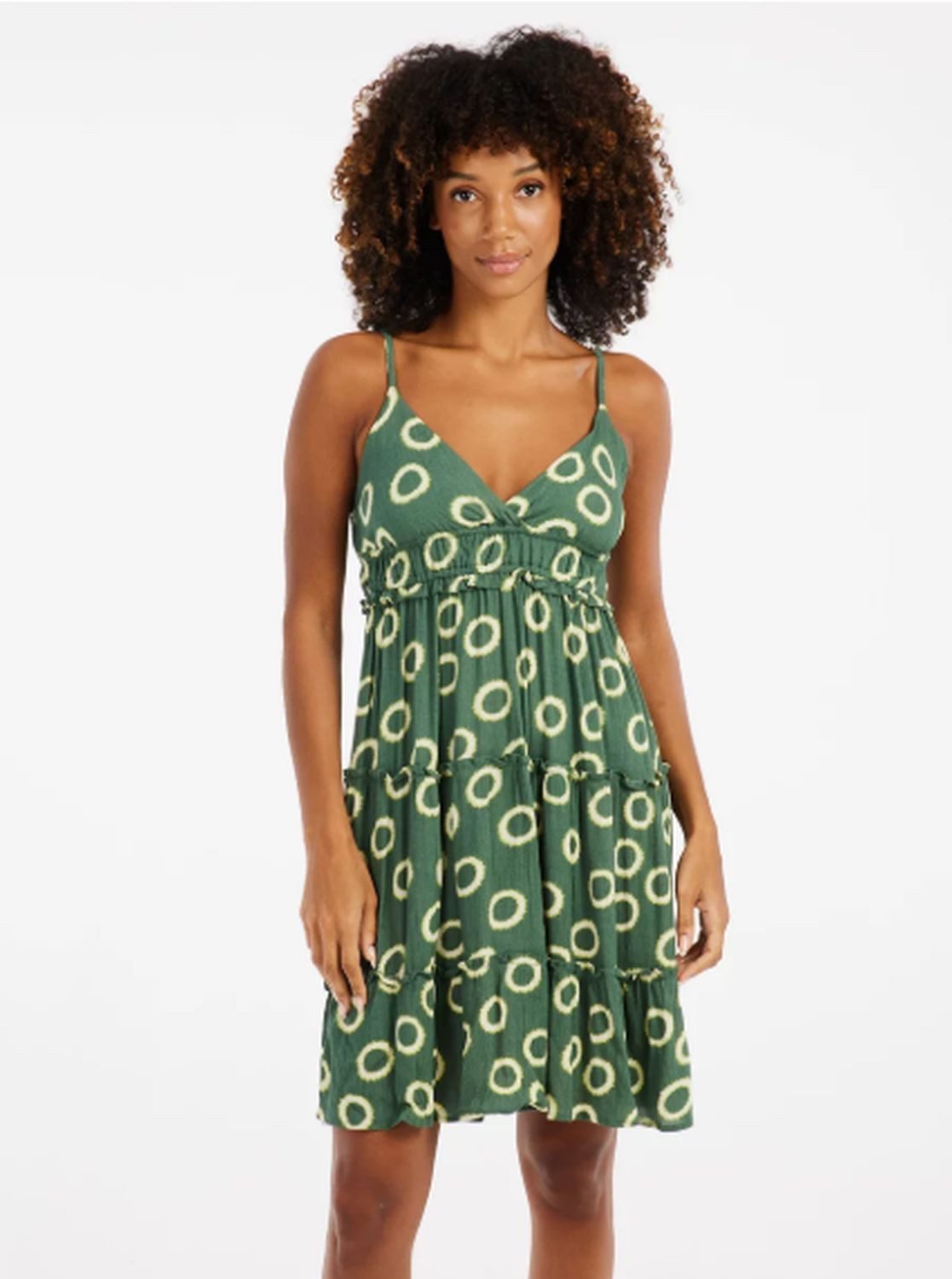 Protest Trägerkleid Protest Mini Kleid PRTMarge Veggie Grün günstig online kaufen