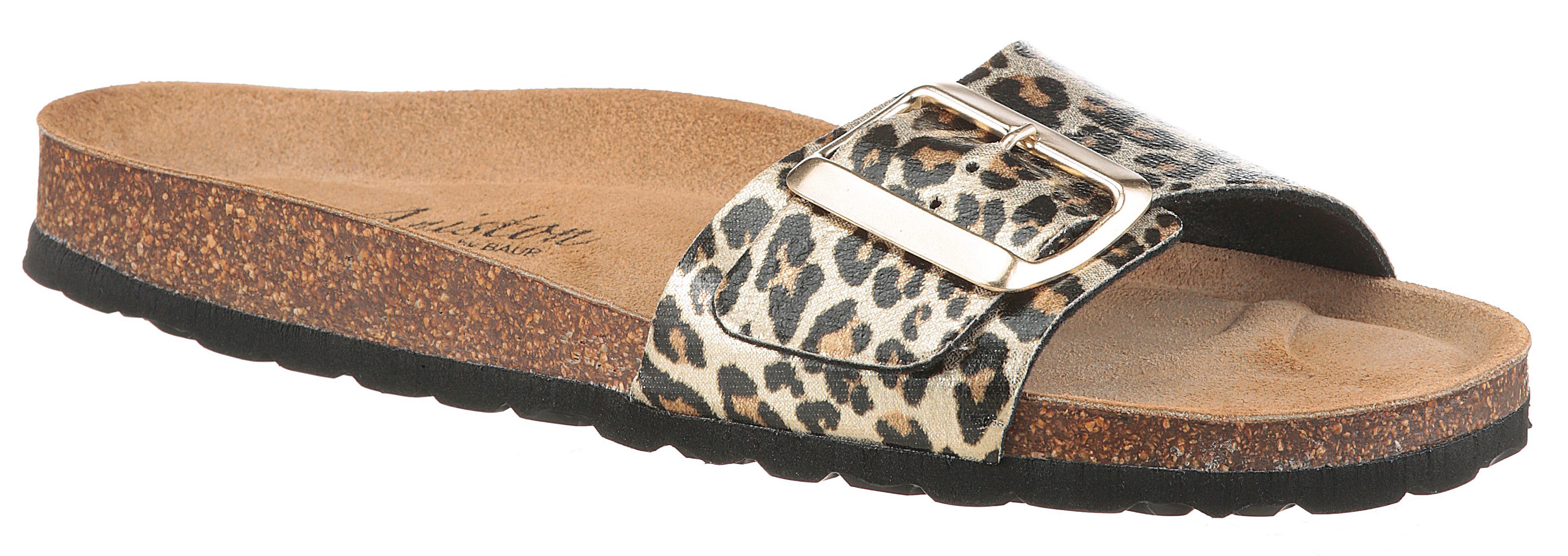 Aniston SHOES Pantolette, Strandschuh, Sommerschuh, Urlaubschuh, leo - NEUE günstig online kaufen