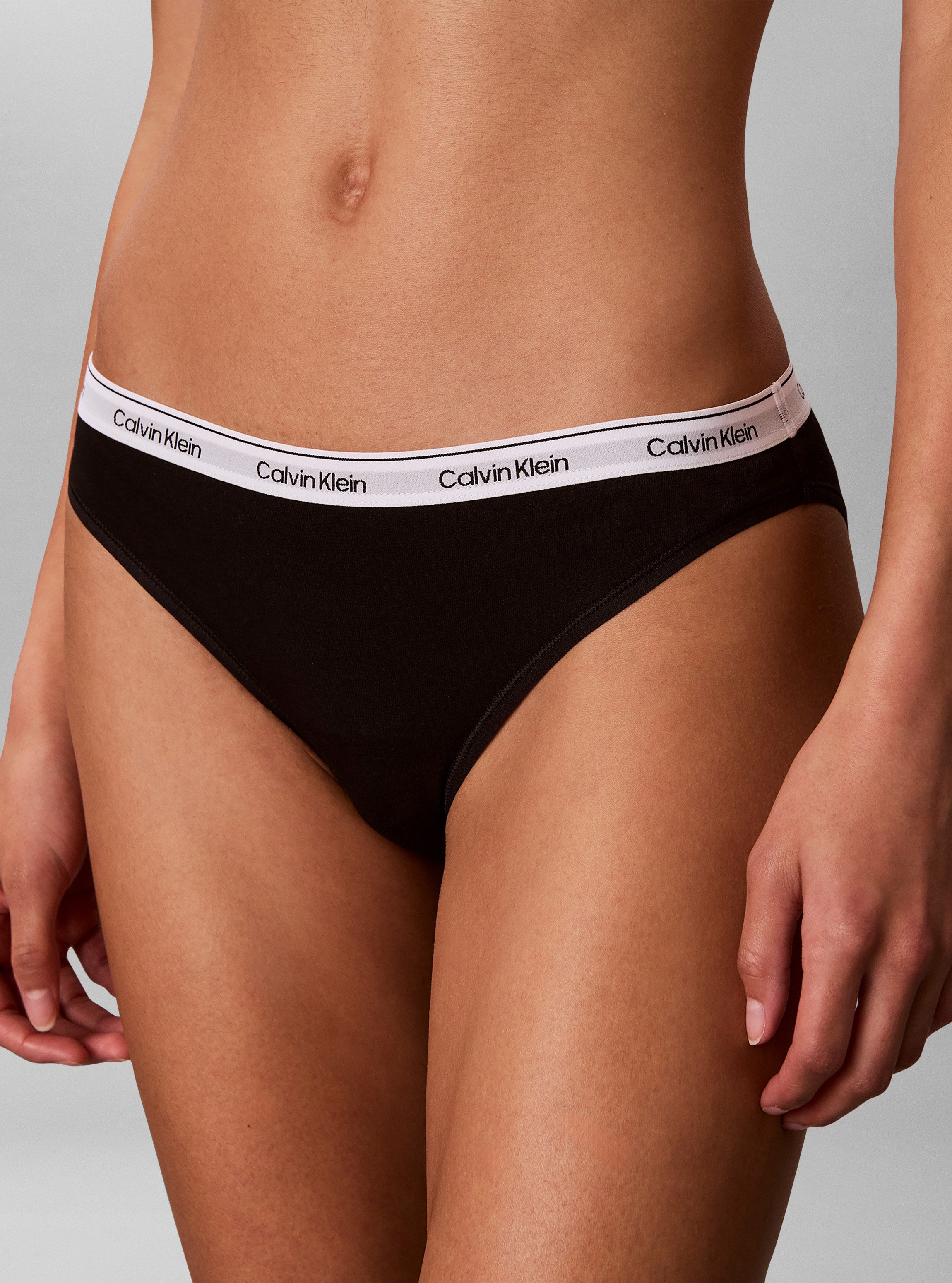 Calvin Klein Underwear Bikinislip BIKINI 3PK (Packung, 3er-Pack) Körpernahe Passform mit elastischem Bund