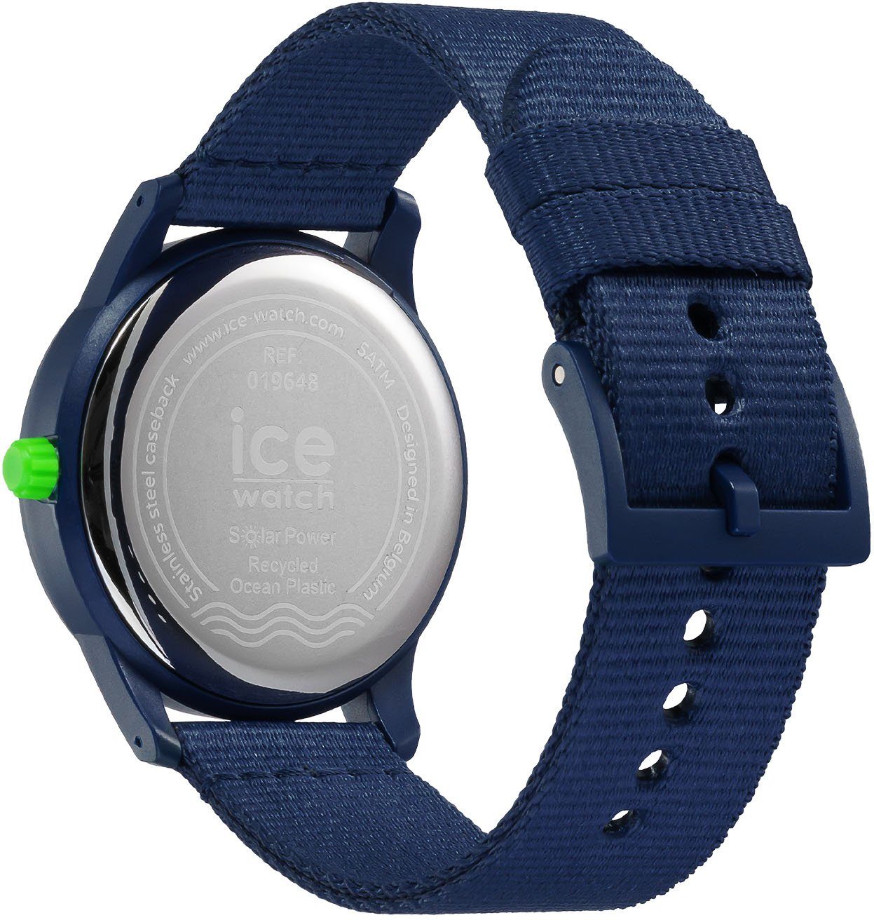 019648 - Solaruhr ICE SOLAR, ocean blau ice-watch