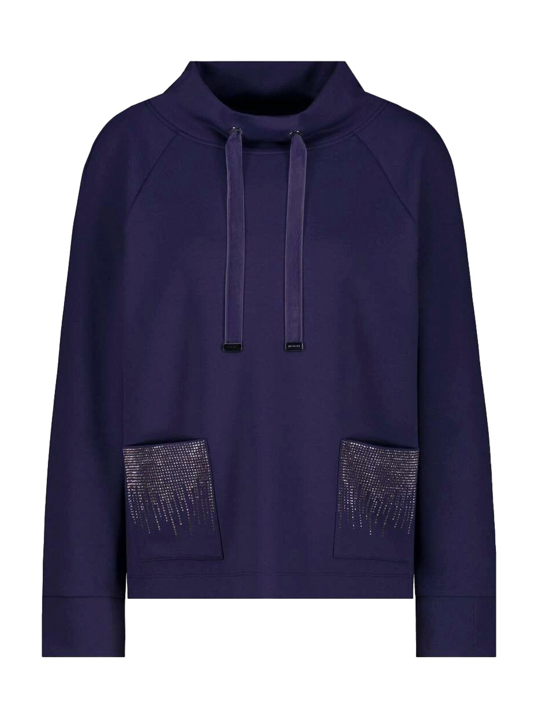 Monari Sweatshirt (1-tlg) Ziersteine