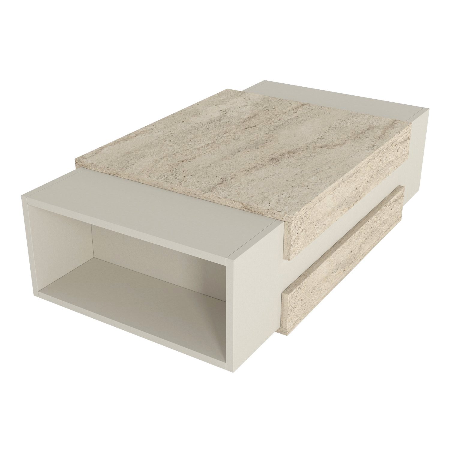 moebel17 Couchtisch Couchtisch Nora Beige Granit günstig online kaufen