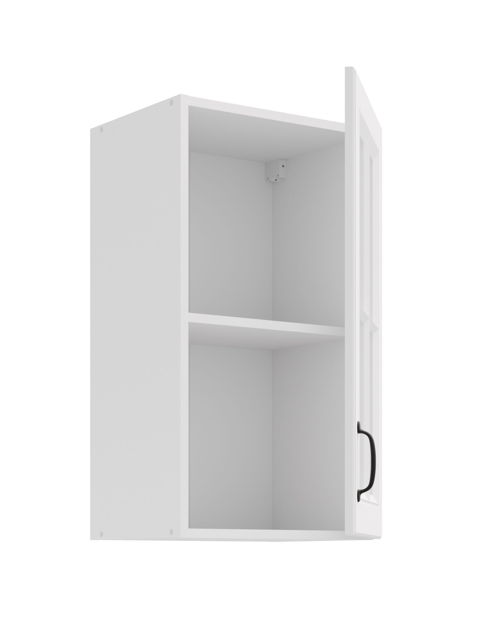 Küchen-Preisbombe Glashängeschrank 40 Küche Stilo Weiß Küchenzeile Küchenbl günstig online kaufen